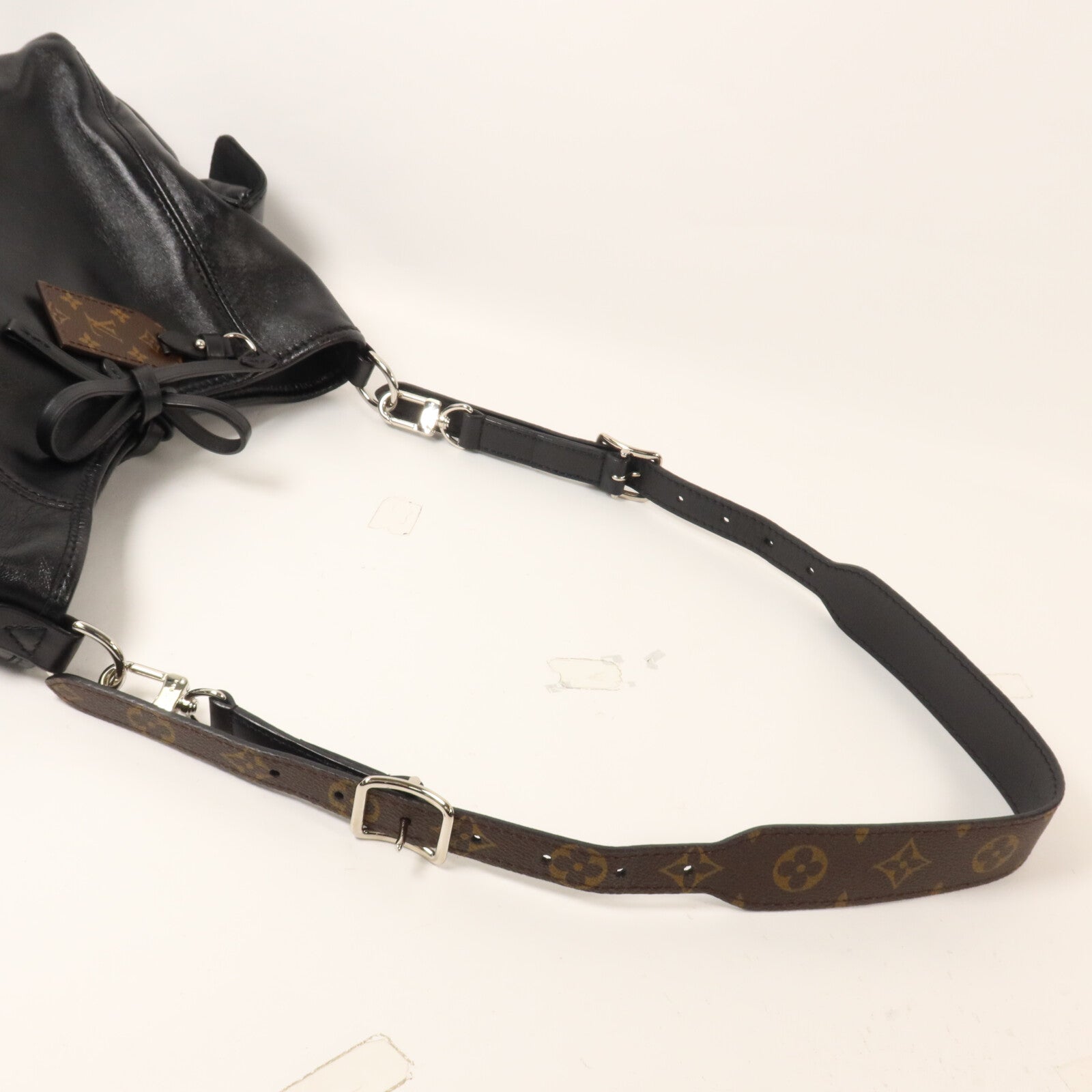 LOUIS VUITTON 羊皮皮革/Monogram Carry All Vibe PM手挽肩背兩用袋