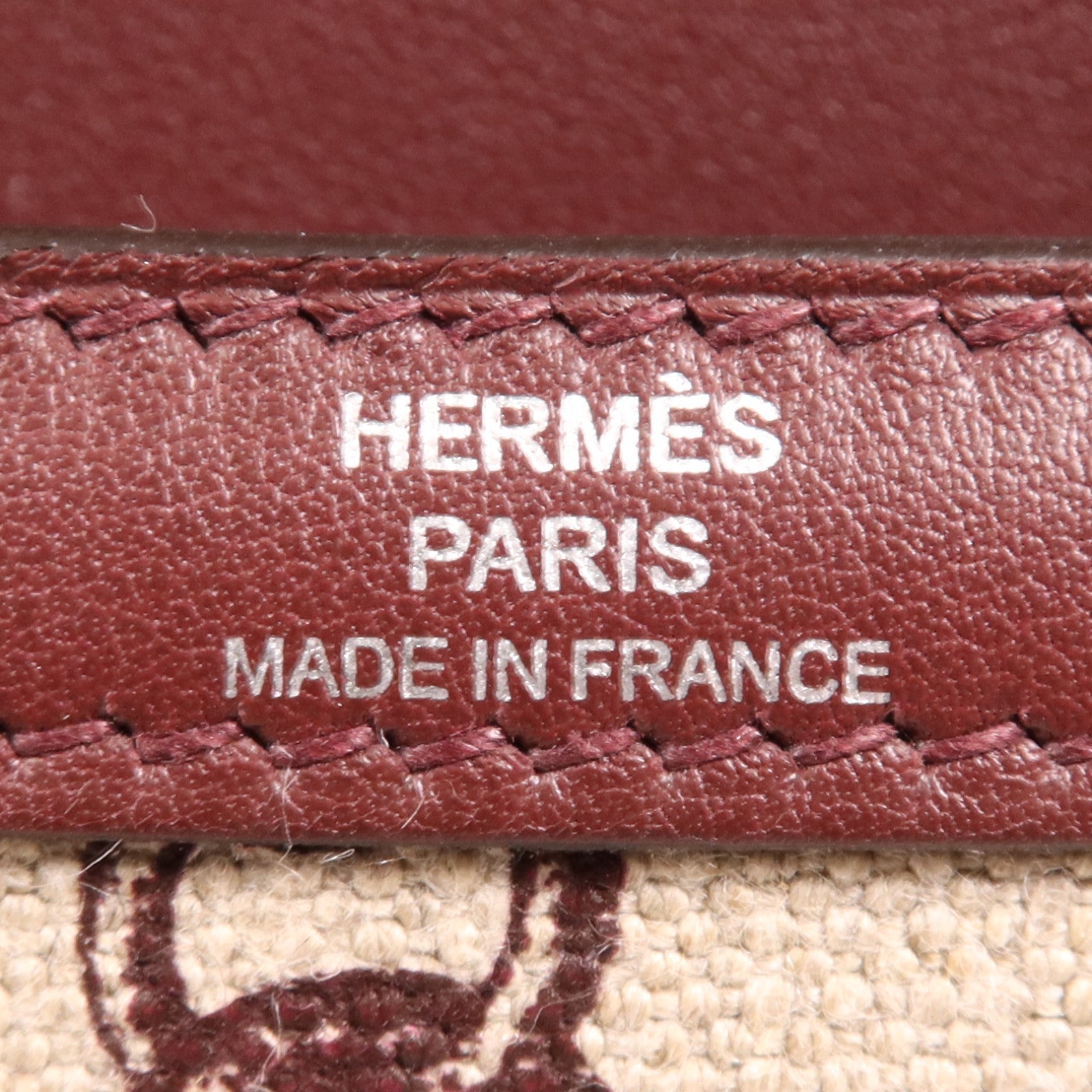 HERMES Swift皮革/帆布Constance 24銀扣肩背袋