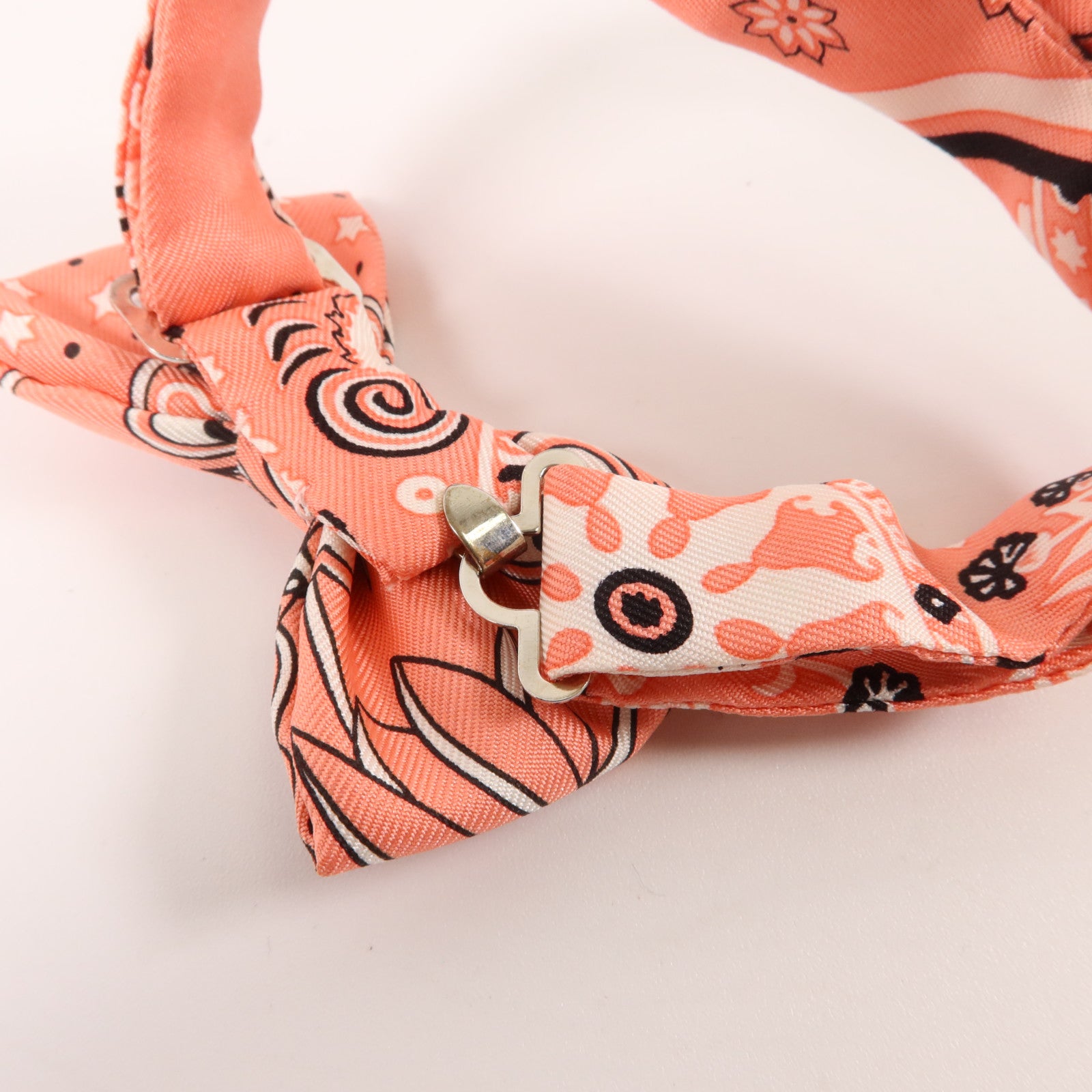 HERMES 絲質Bowtie領結
