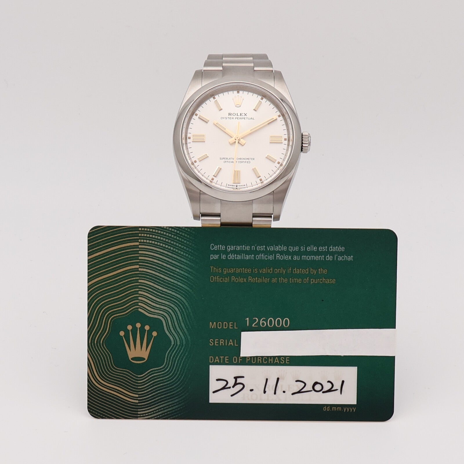 ROLEX Oyster Perpetual 126000