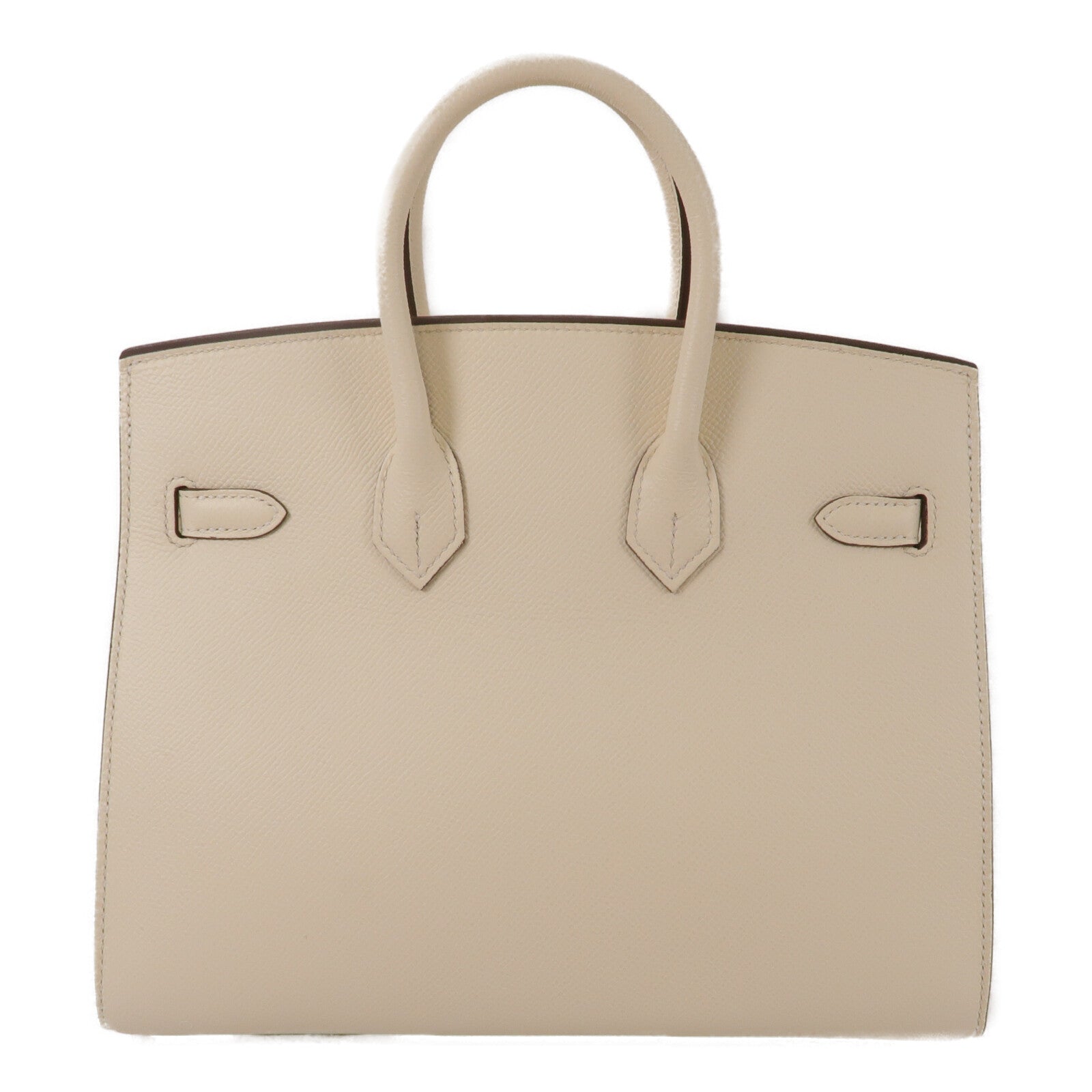 HERMES Epsom皮革Birkin 25手挽袋Nata