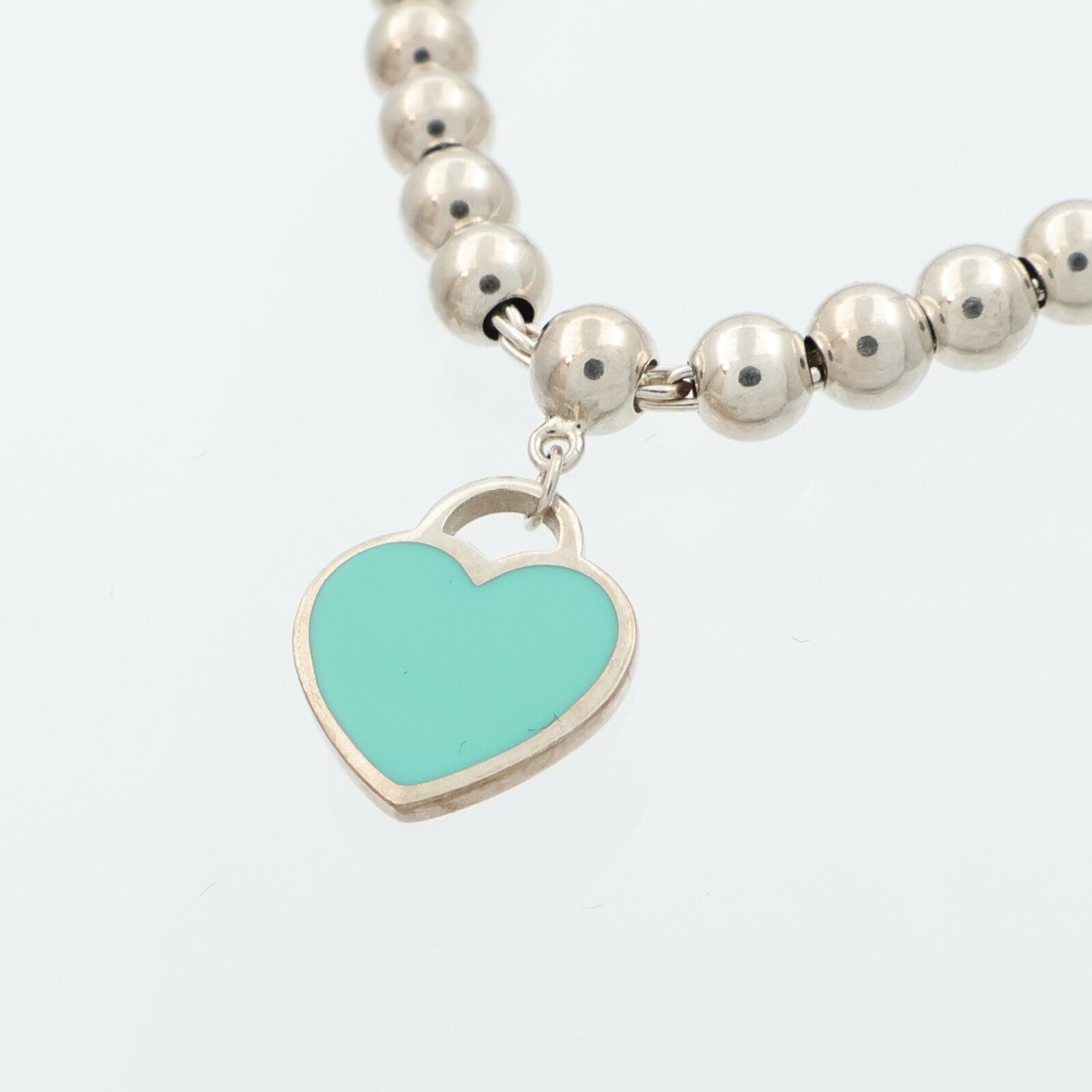 TIFFANY＆CO 925純銀Return to Tiffany Heart Tag手鏈