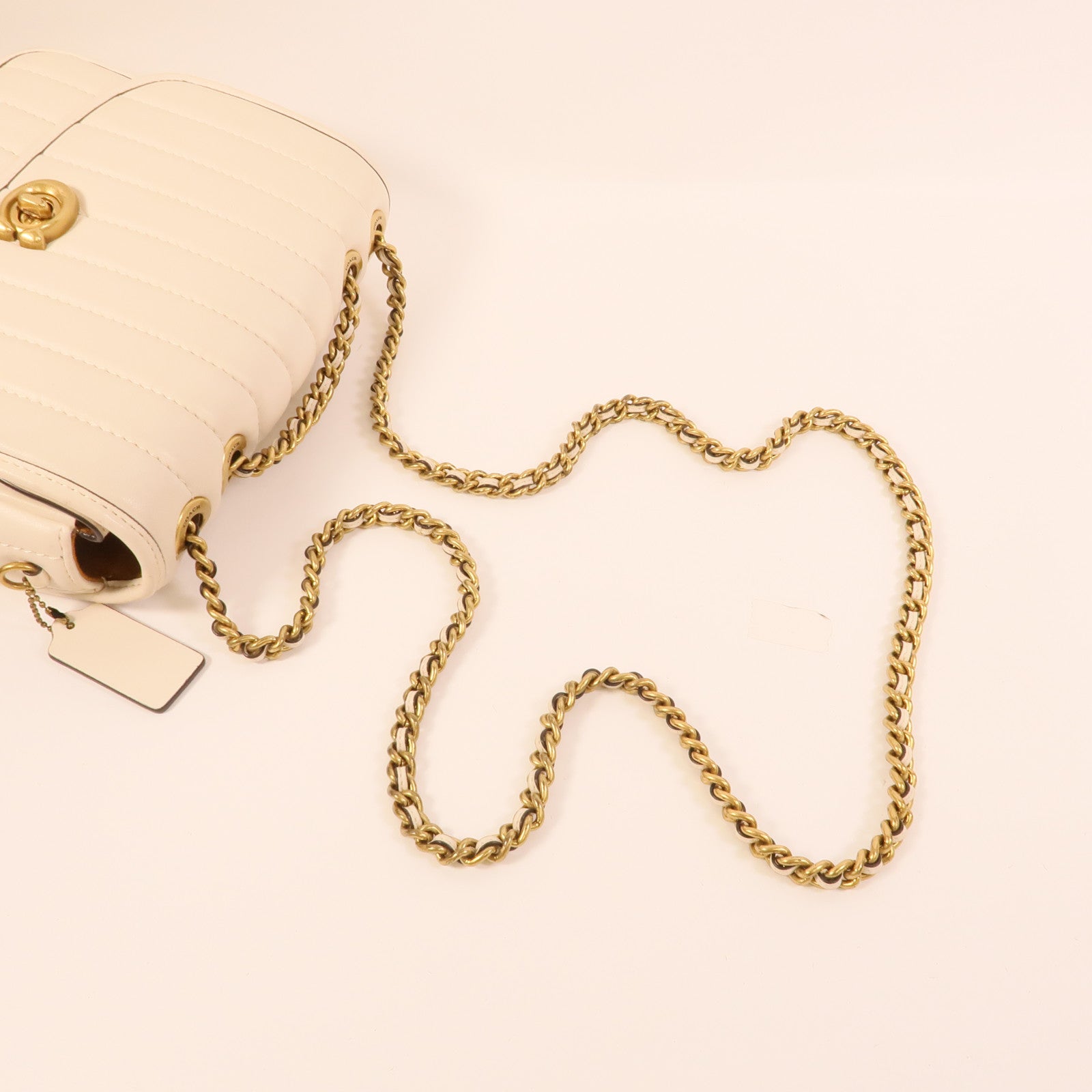 COACH 羊皮皮革Shoulder Bag肩背袋