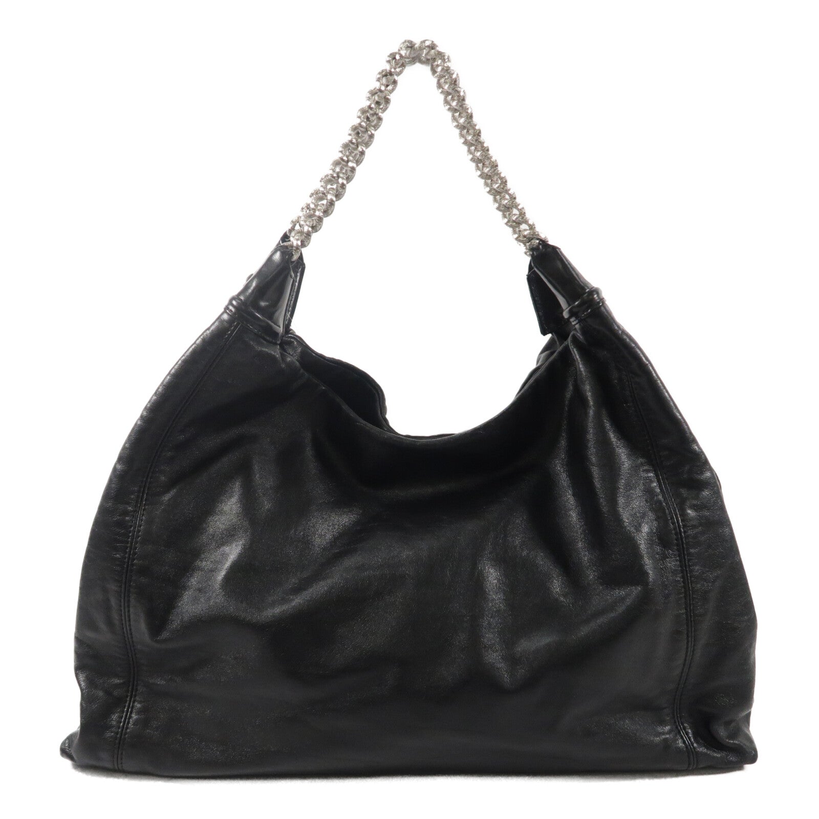 CHANEL 牛皮皮革Vintage Shoulder Bag鏈帶肩背袋