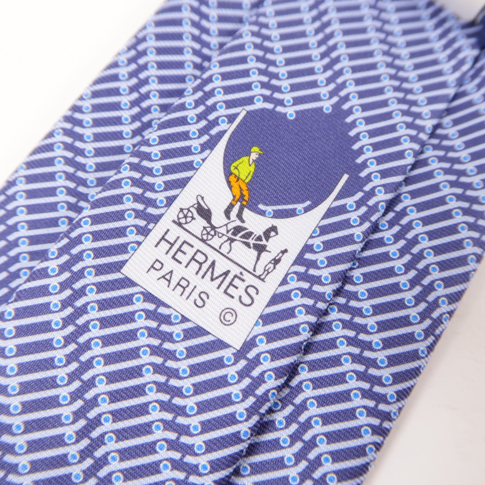 HERMES 絲質Necktie領帶