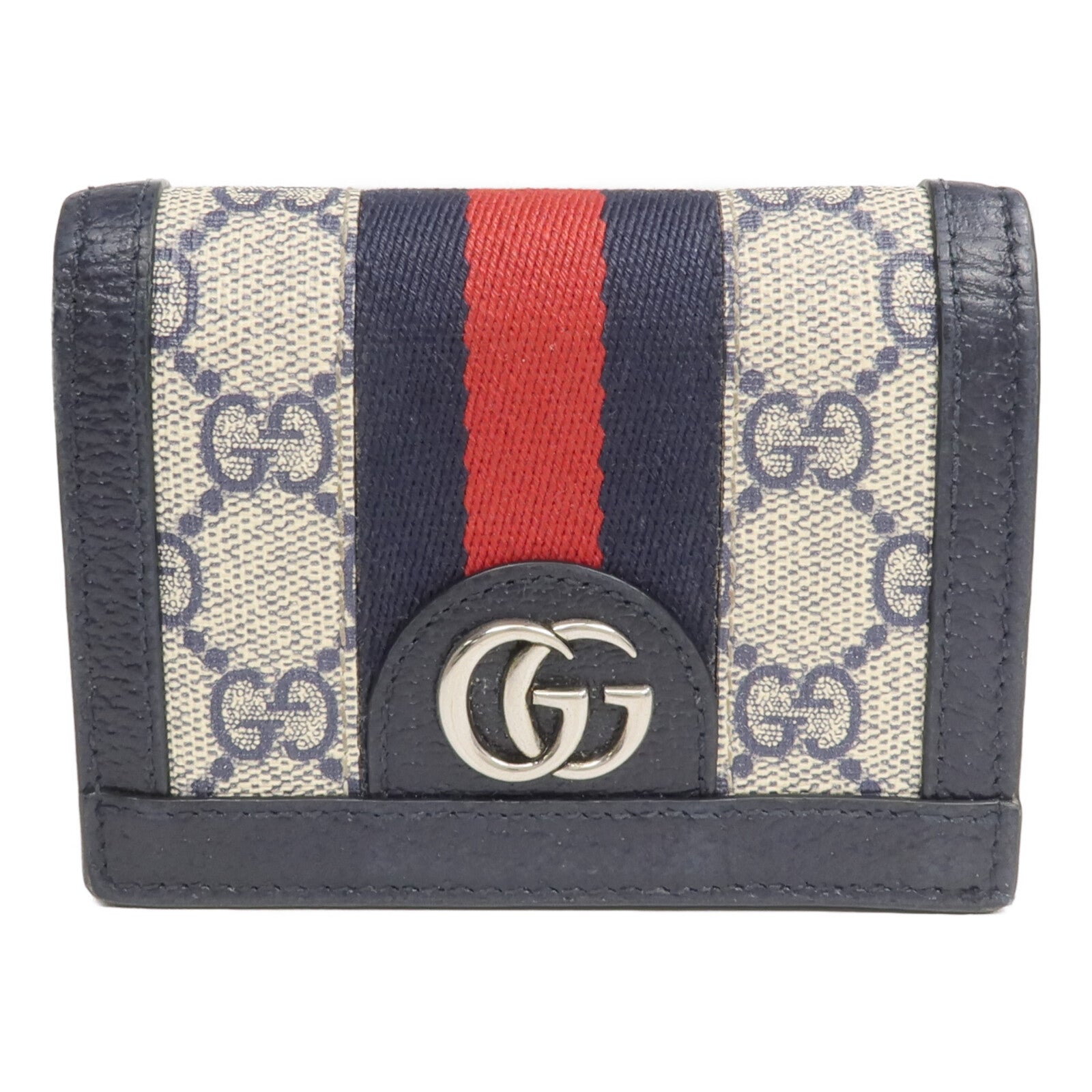 GUCCI 塗層帆布Ophidia Card Case卡片套