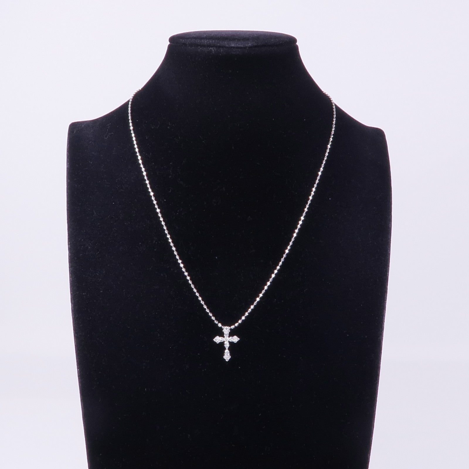 JEWELRY 18K白金Diamond Necklace鑽石項鍊