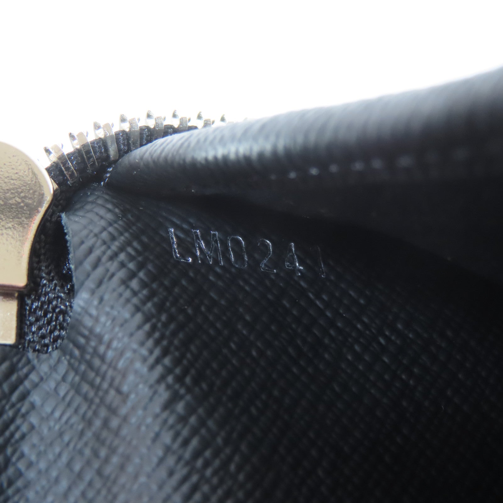 LOUIS VUITTON Damier Graphite Zippy Wallet Vertical銀扣長錢包黑色