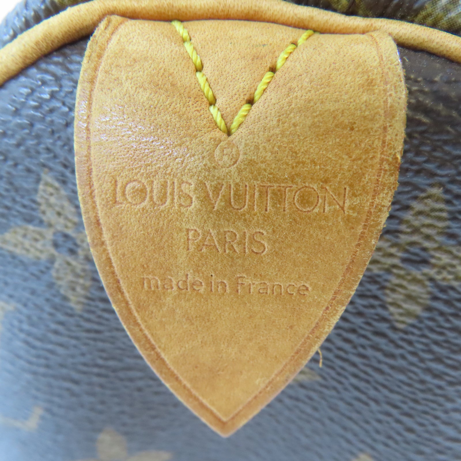 LOUIS VUITTON Monogram Speedy 25金扣手挽袋啡色