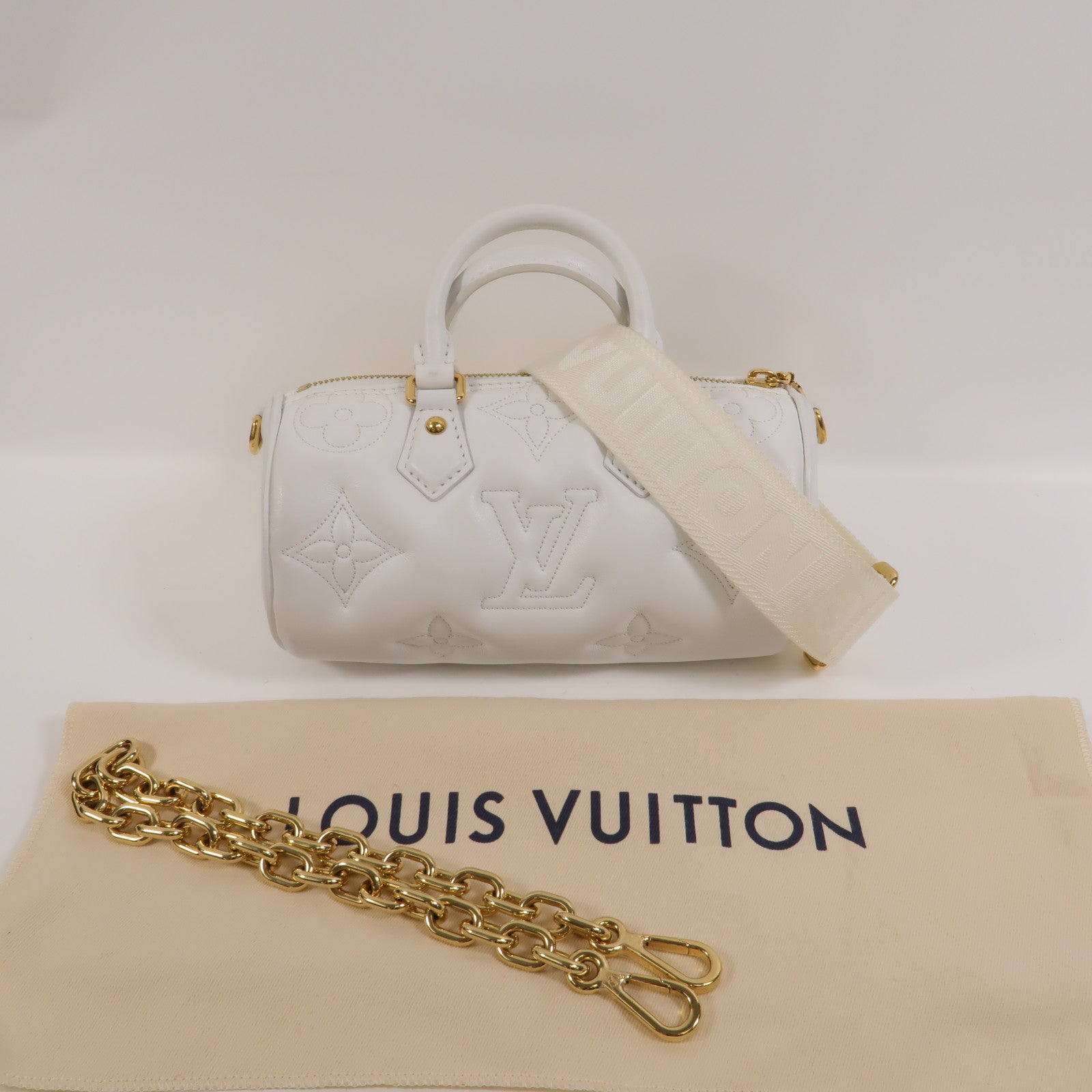 LOUIS VUITTON Bubblegram Papillon BB手挽肩背兩用袋