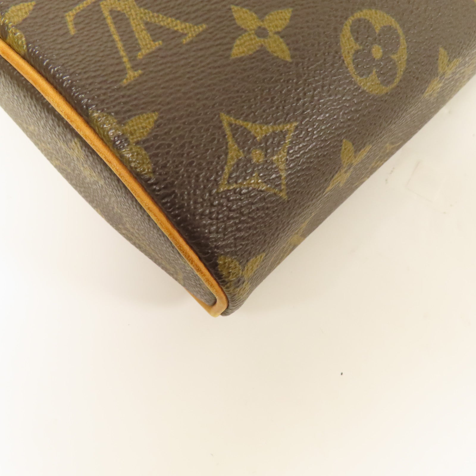 LOUIS VUITTON Monogram Sonatine金扣手挽袋