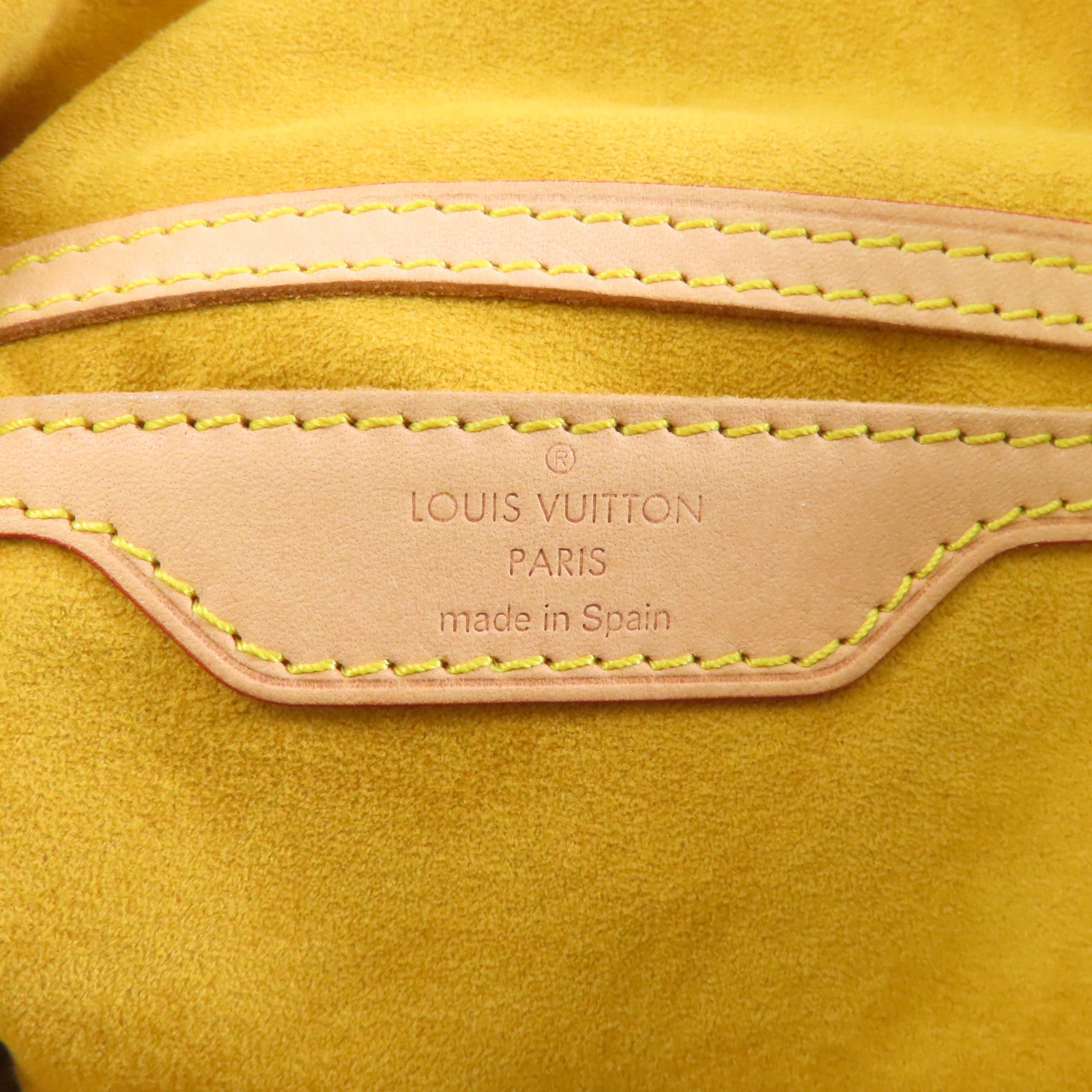 LOUIS VUITTON Monogram Denim Sac A Dos PM金扣背包藍色