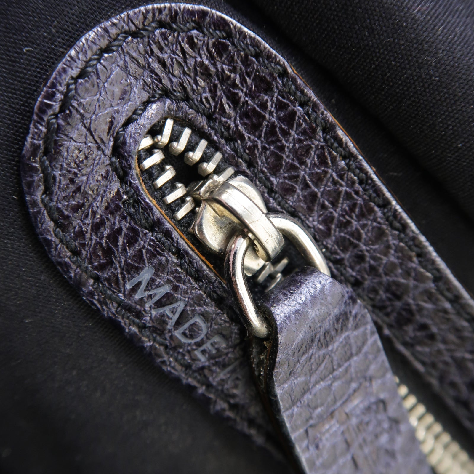 TOD’S 【激減優惠】牛皮皮革Handbag手挽袋深藍色