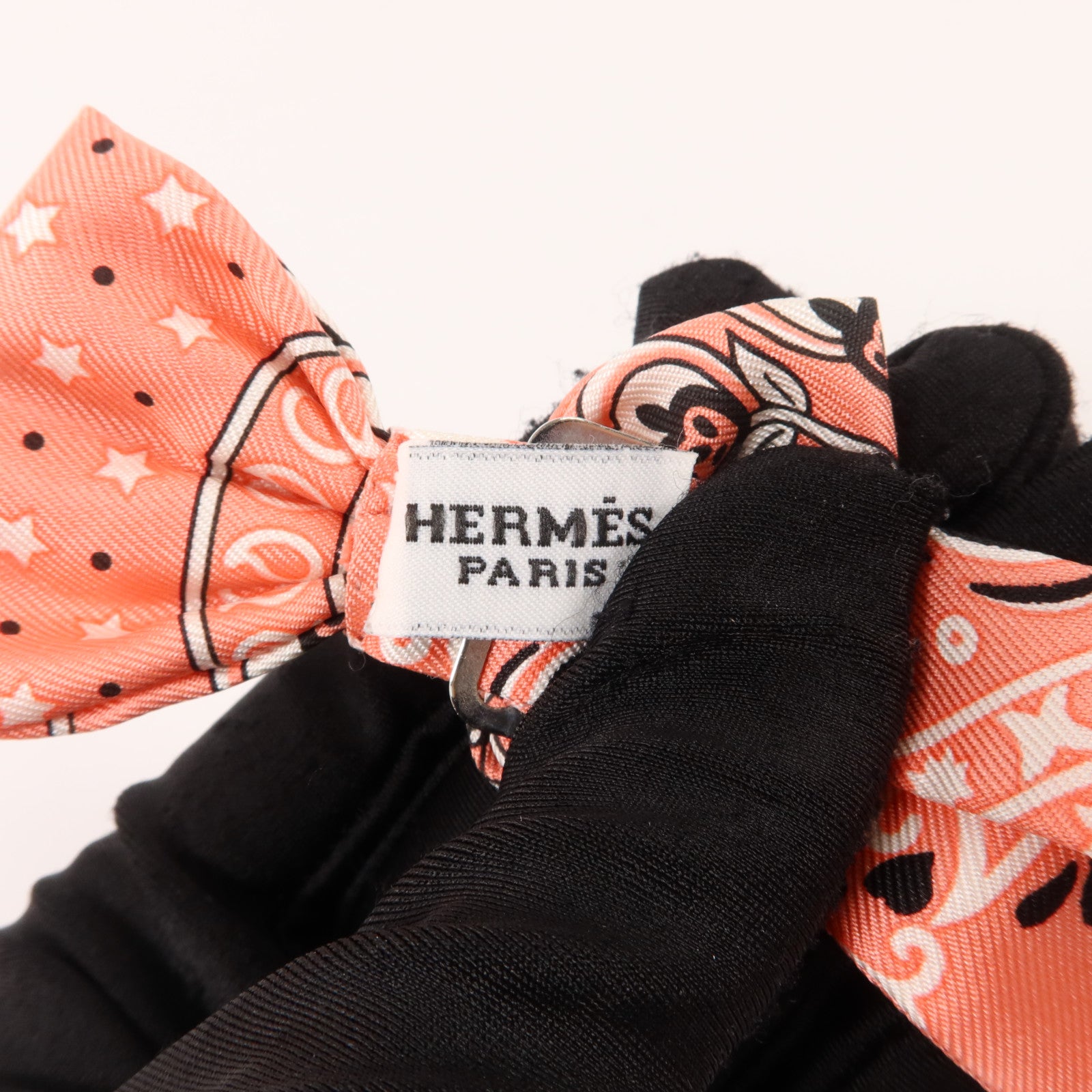 HERMES 絲質Bowtie領結