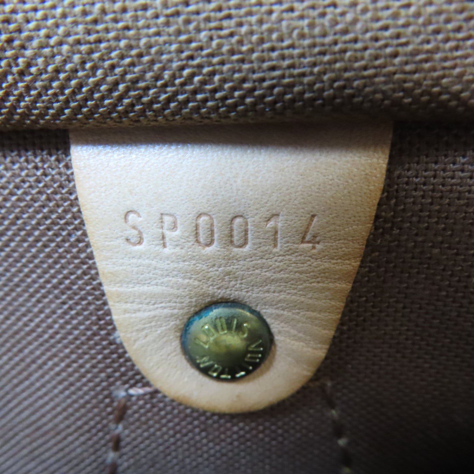 LOUIS VUITTON Monogram Speedy 25金扣手挽袋啡色