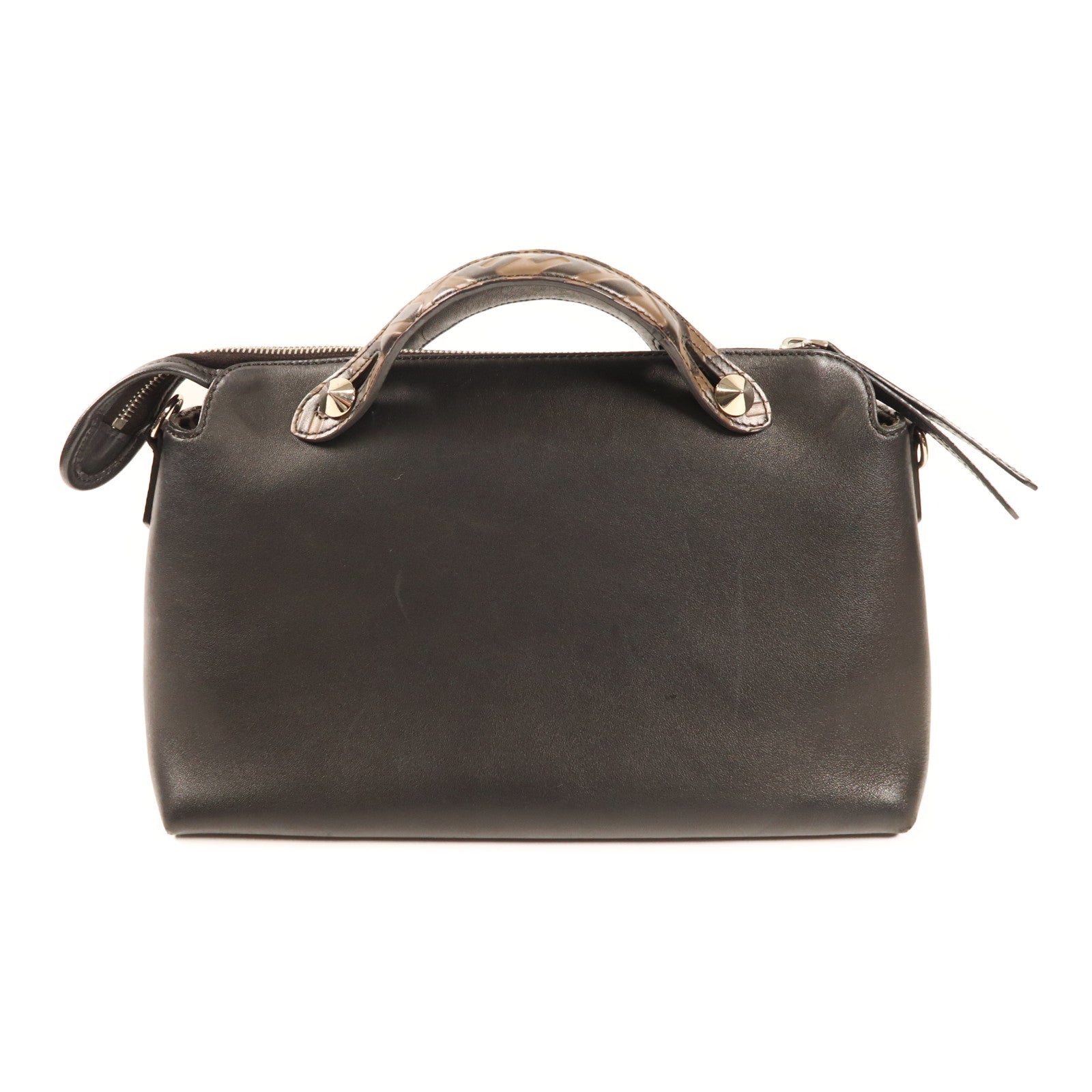 FENDI 牛皮皮革By The Way銀扣肩背袋