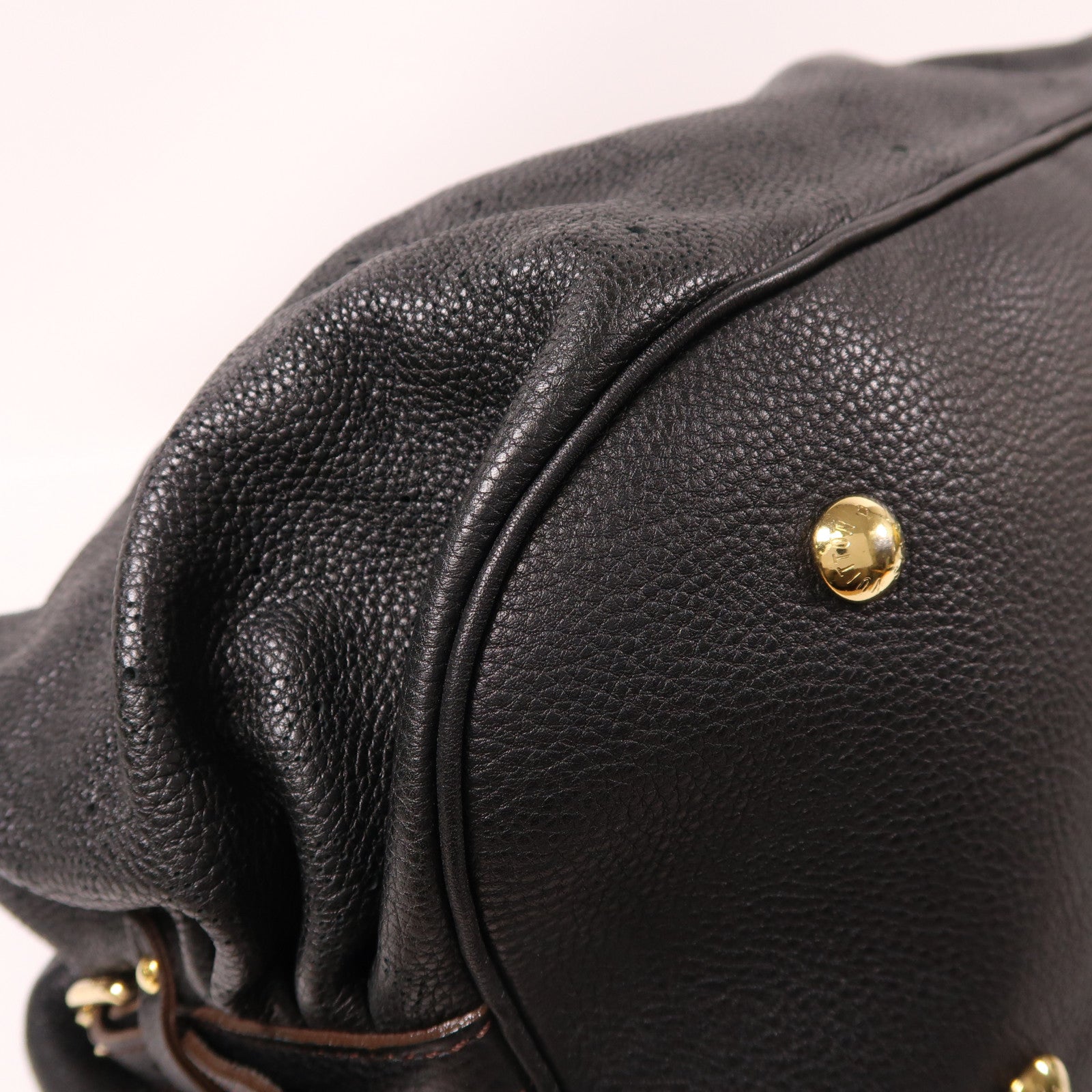 LOUIS VUITTON Monogram Mahina Mahina XL金扣肩背袋