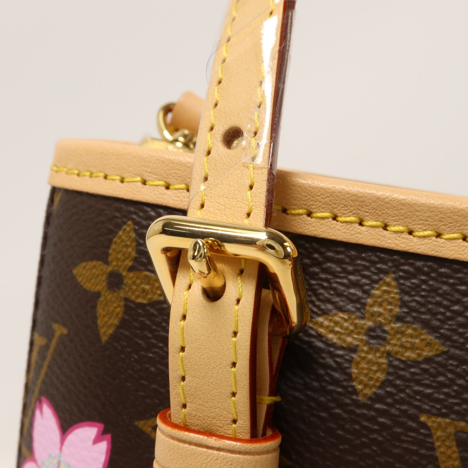 LOUIS VUITTON Monogram Cherru Blossom LV x TM Nano Bucket手挽肩背兩用袋