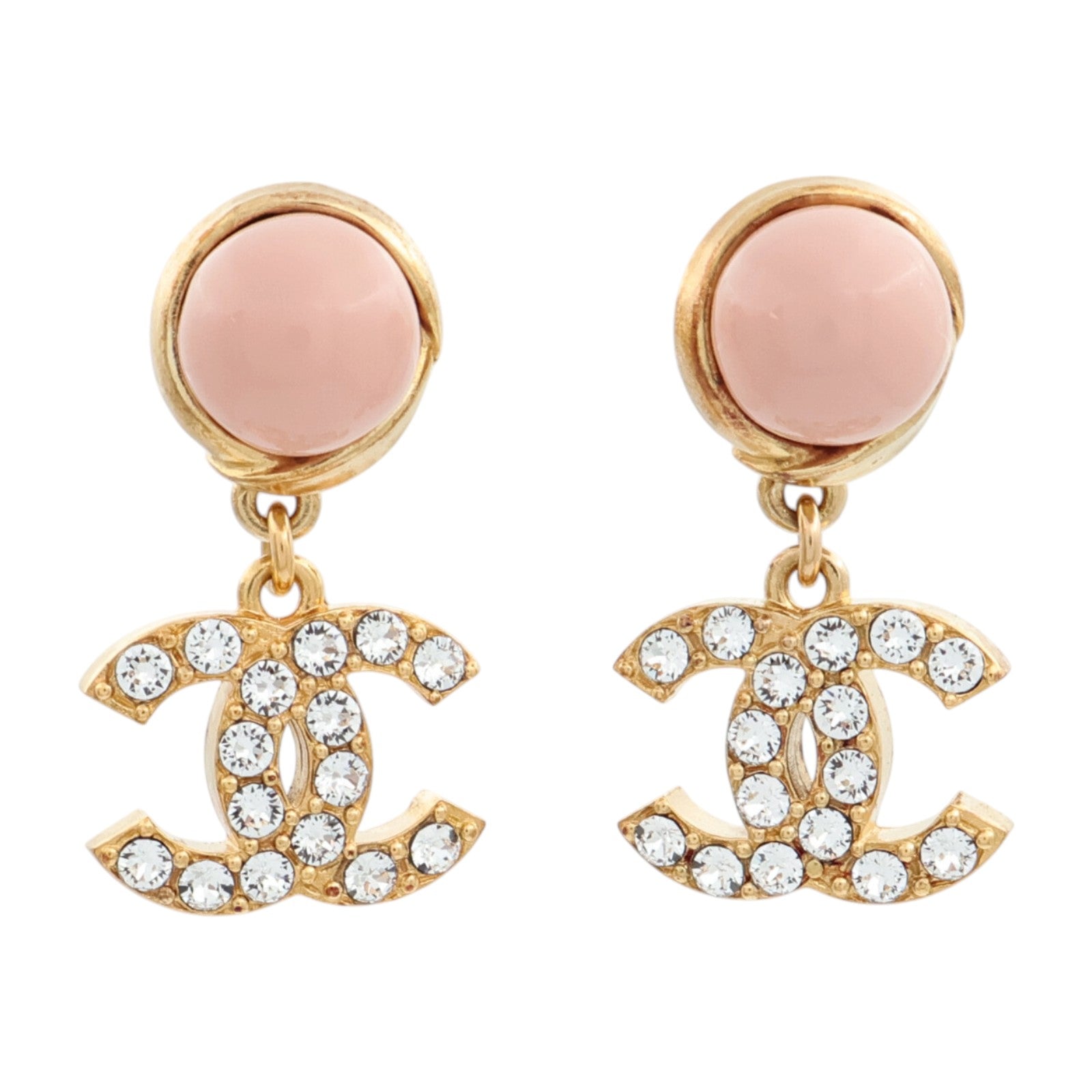 CHANEL 金屬/PVC Earrings耳環