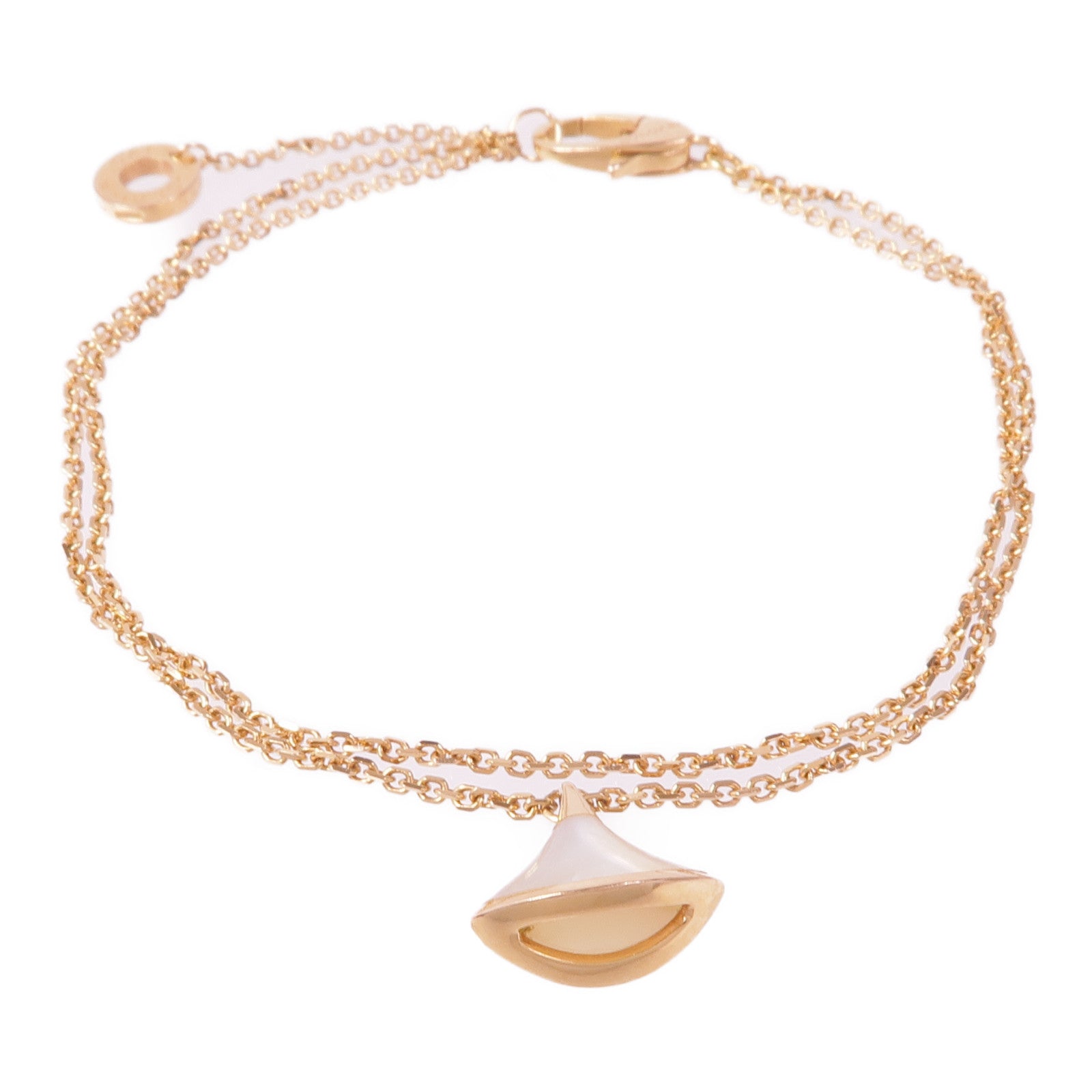 BVLGARI 【激減優惠】18K玫瑰金/珍珠貝殼Divas Dream手鏈