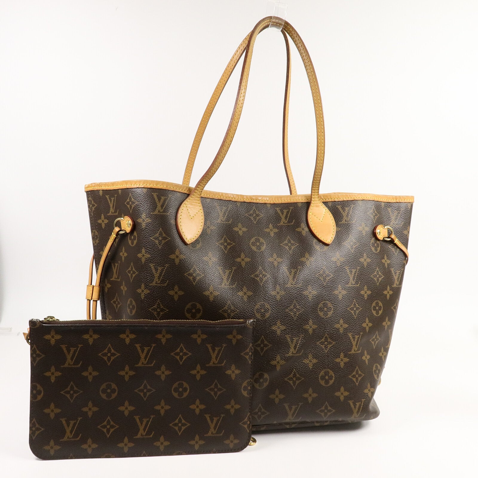 LOUIS VUITTON Monogram Neverfull MM手挽袋