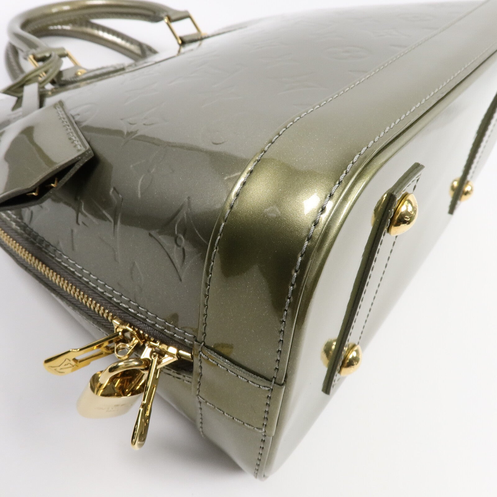 LOUIS VUITTON Monogram Vernis Alma PM手挽袋