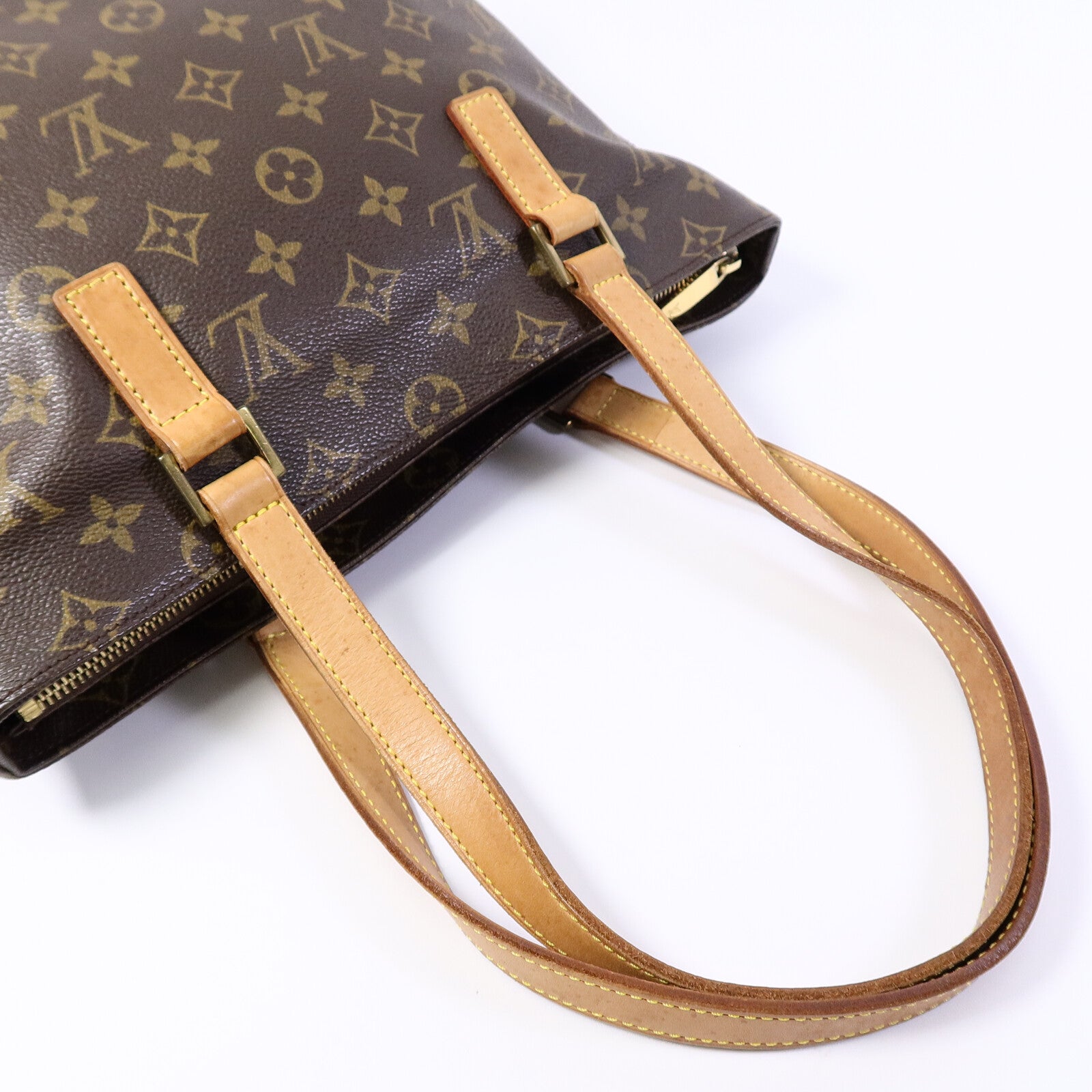 LOUIS VUITTON Monogram Cabas Piano金扣肩背袋