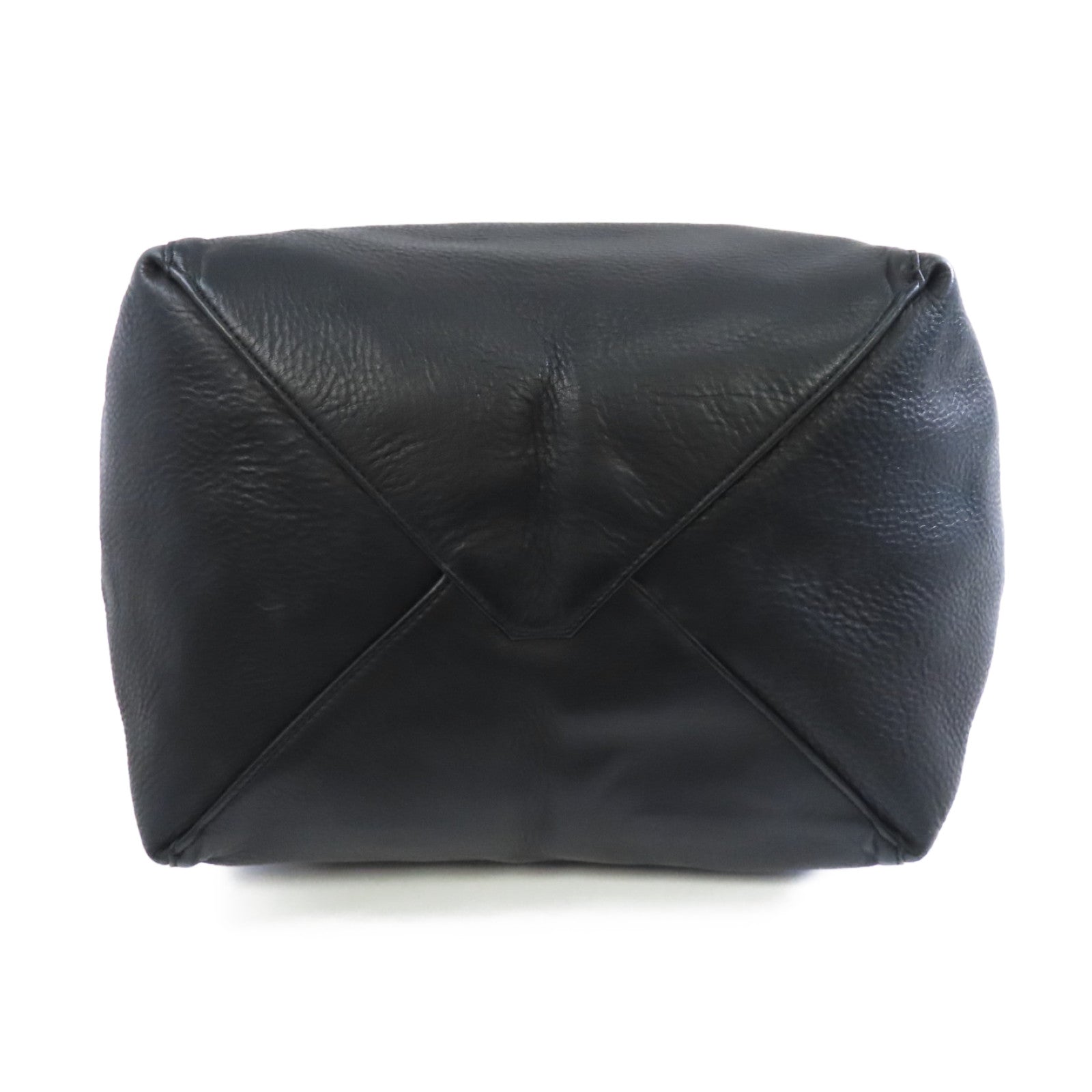CELINE 牛皮皮革Tote Bag金扣手挽袋黑色