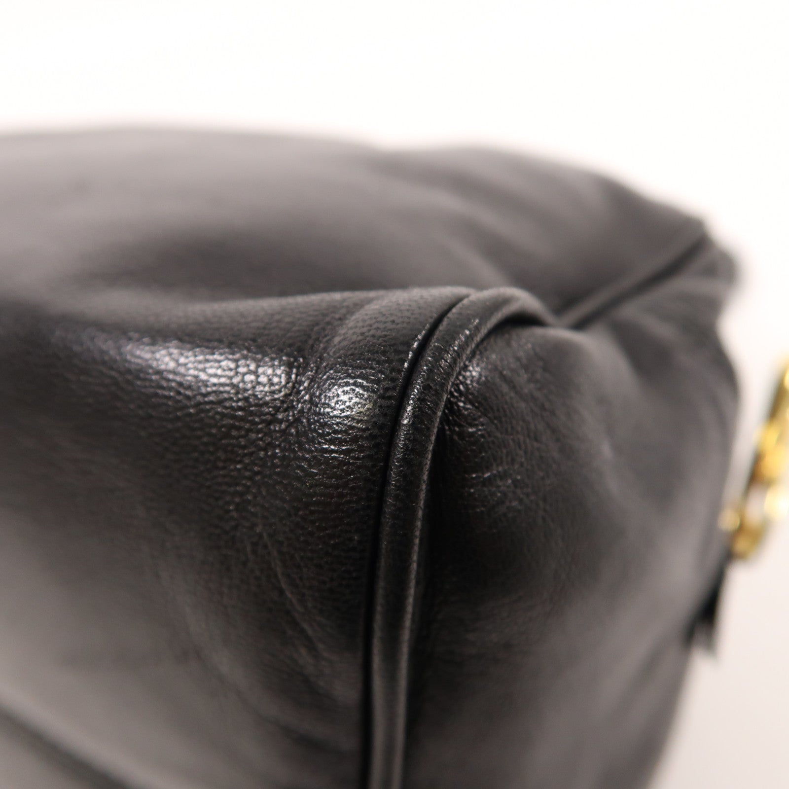 LOEWE 羊皮皮革Hand Bag金扣手挽袋