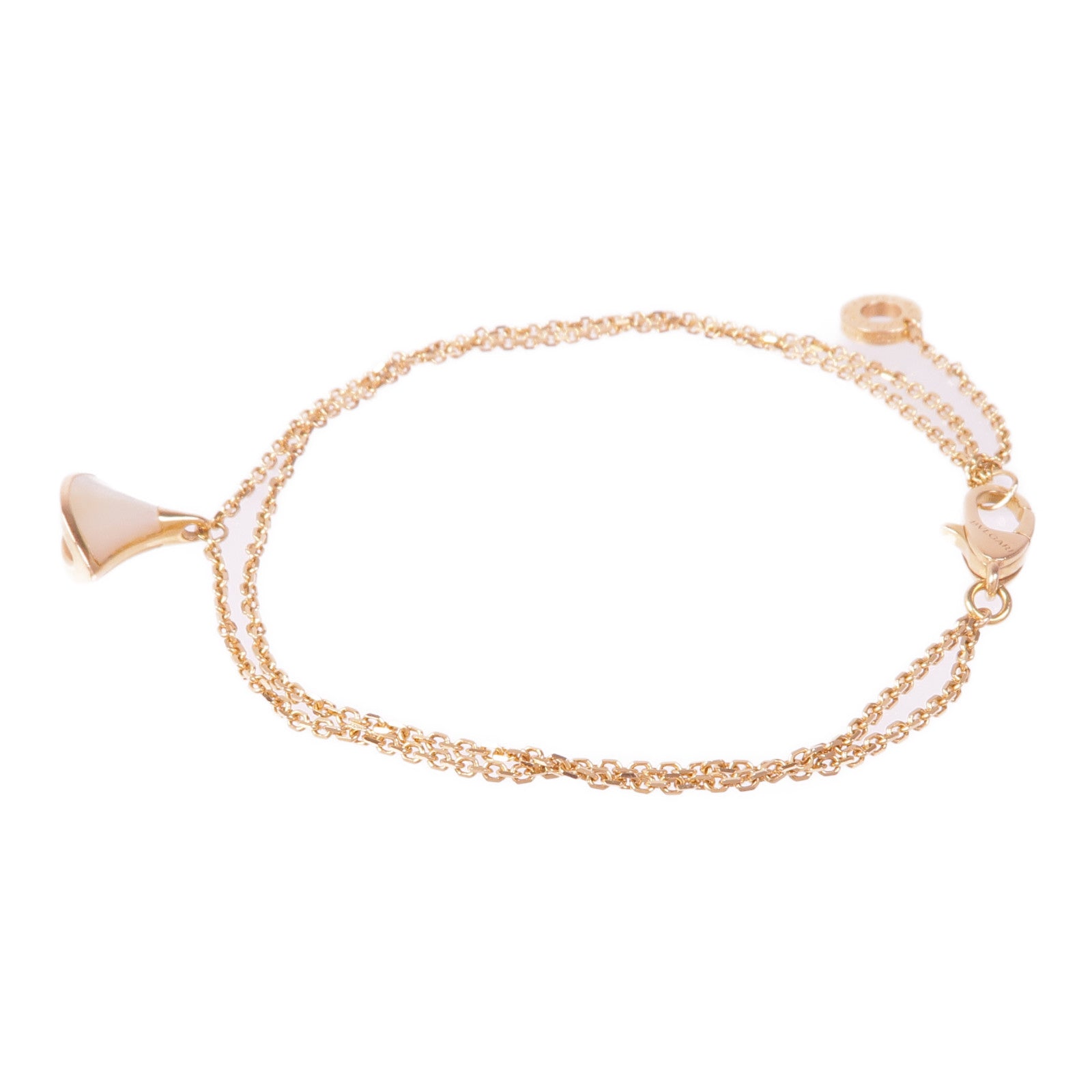 BVLGARI 【激減優惠】18K玫瑰金/珍珠貝殼Divas Dream手鏈