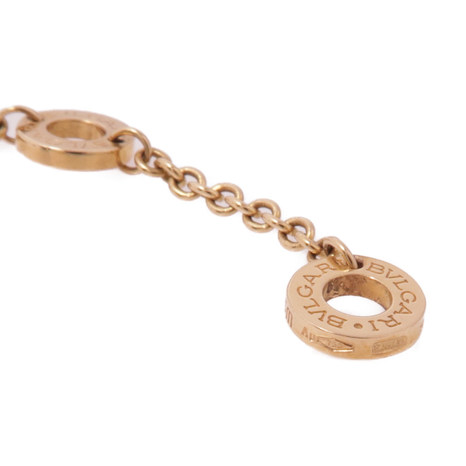 BVLGARI 18K玫瑰金/陶瓷B-zero1 Bracelet手鏈