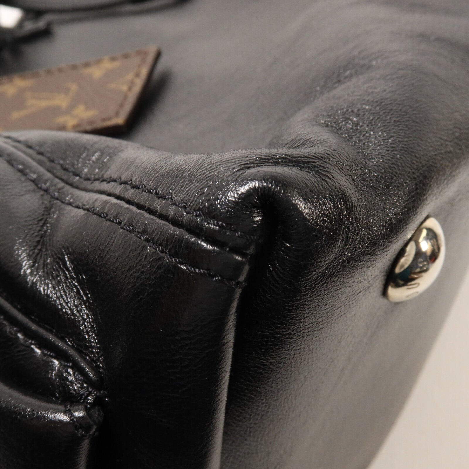 LOUIS VUITTON 羊皮皮革/Monogram Carry All Vibe PM手挽肩背兩用袋