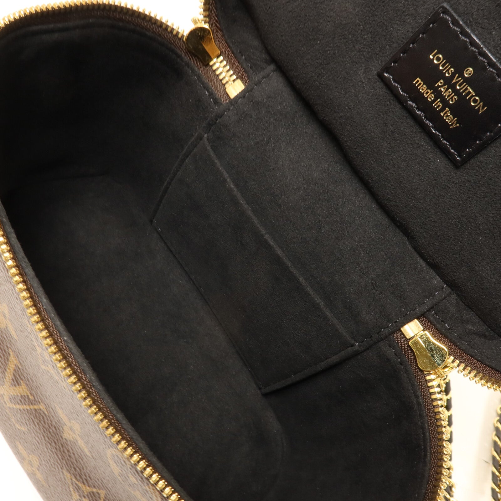 LOUIS VUITTON Monogram Reverse Vanity PM鏈帶手挽肩背兩用袋