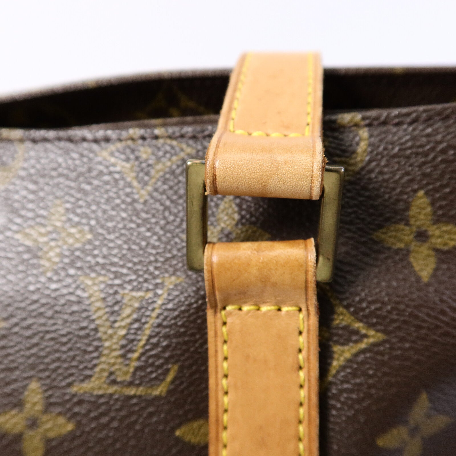 LOUIS VUITTON Monogram Cabas Piano金扣肩背袋