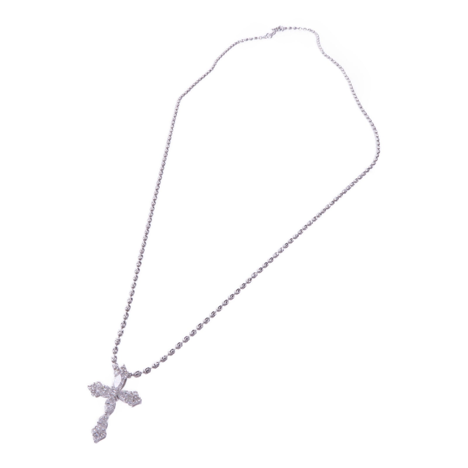 JEWELRY 18K白金Diamond Necklace鑽石項鍊