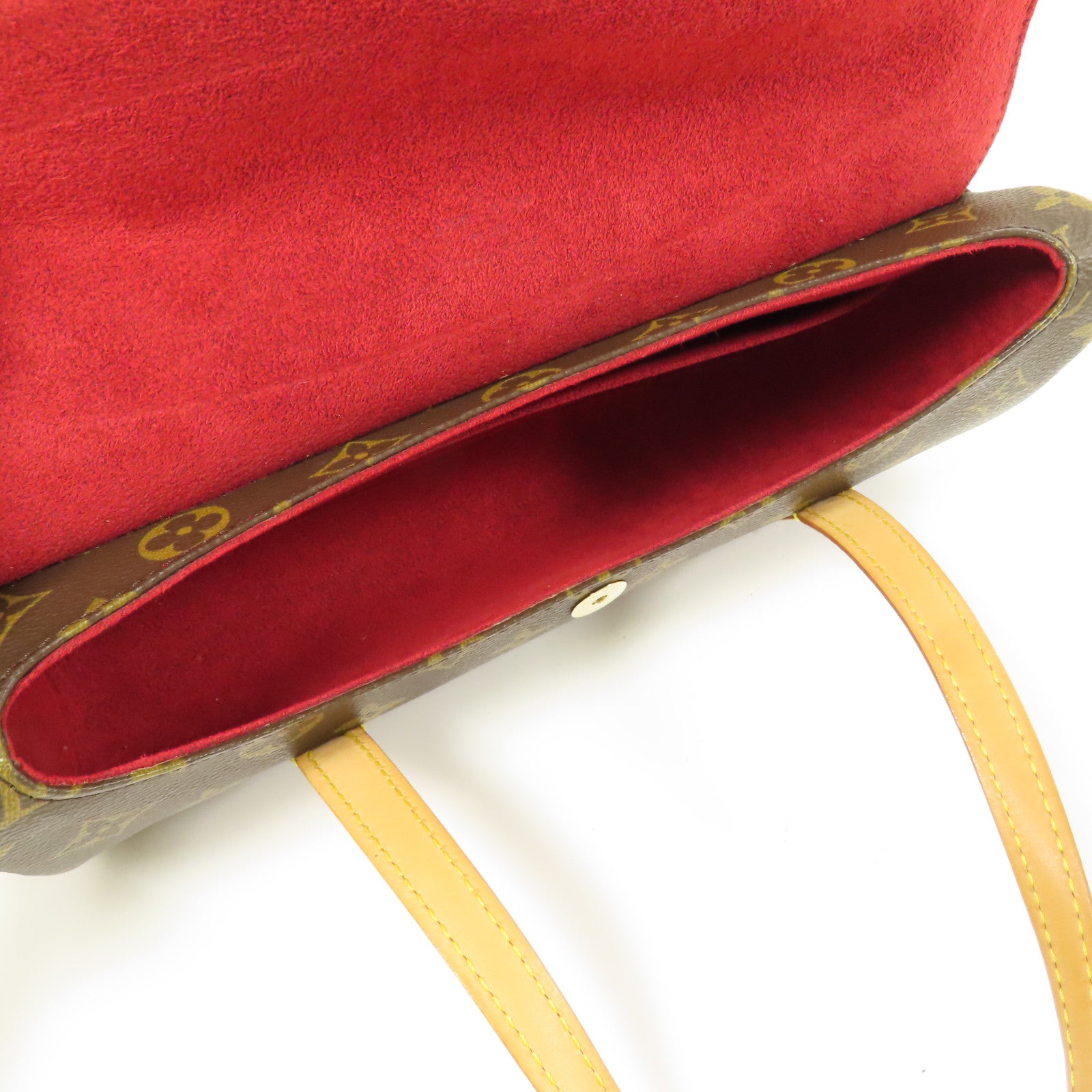 LOUIS VUITTON Monogram Sonatine金扣手挽袋