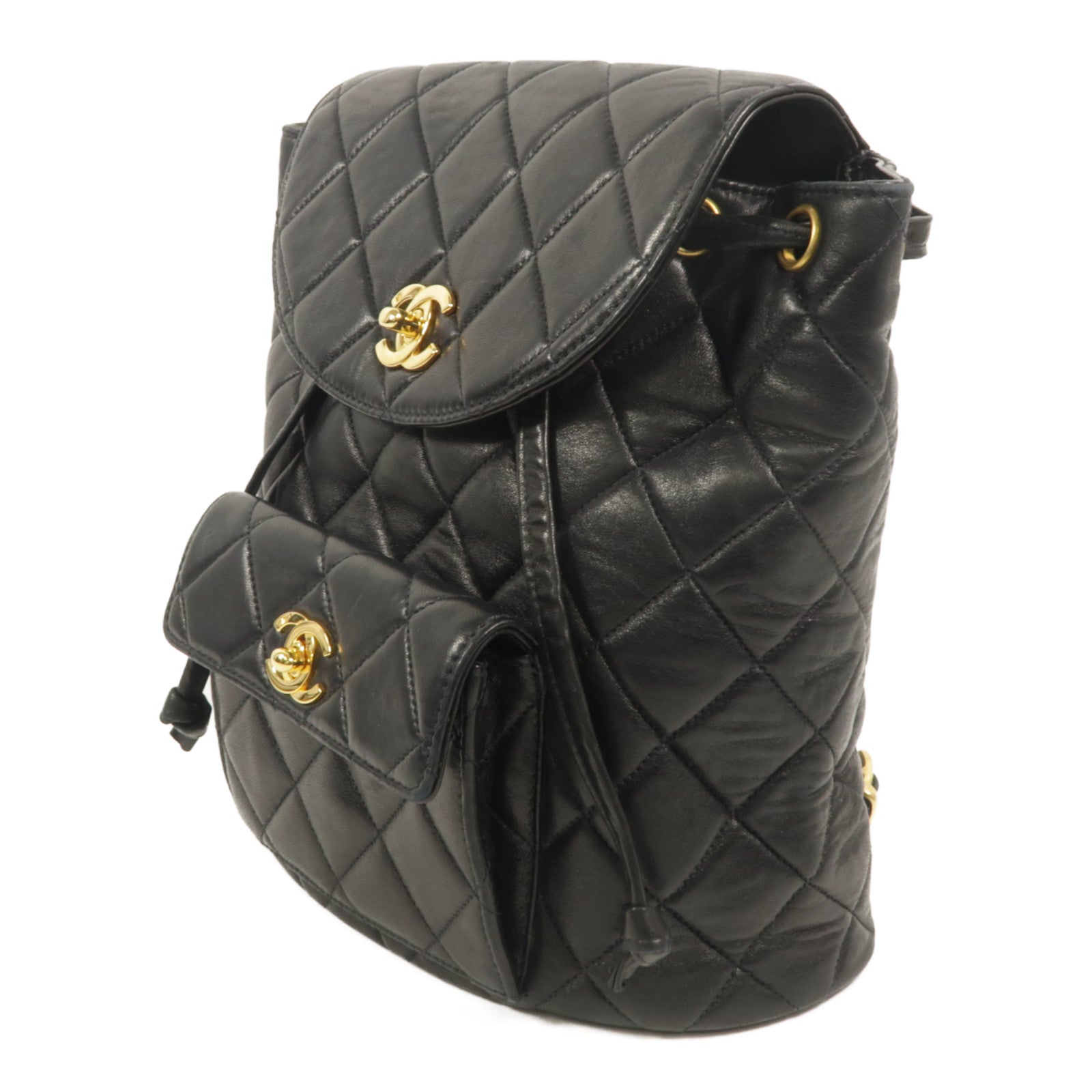 CHANEL 牛皮皮革Vintage Duma Backpack背包
