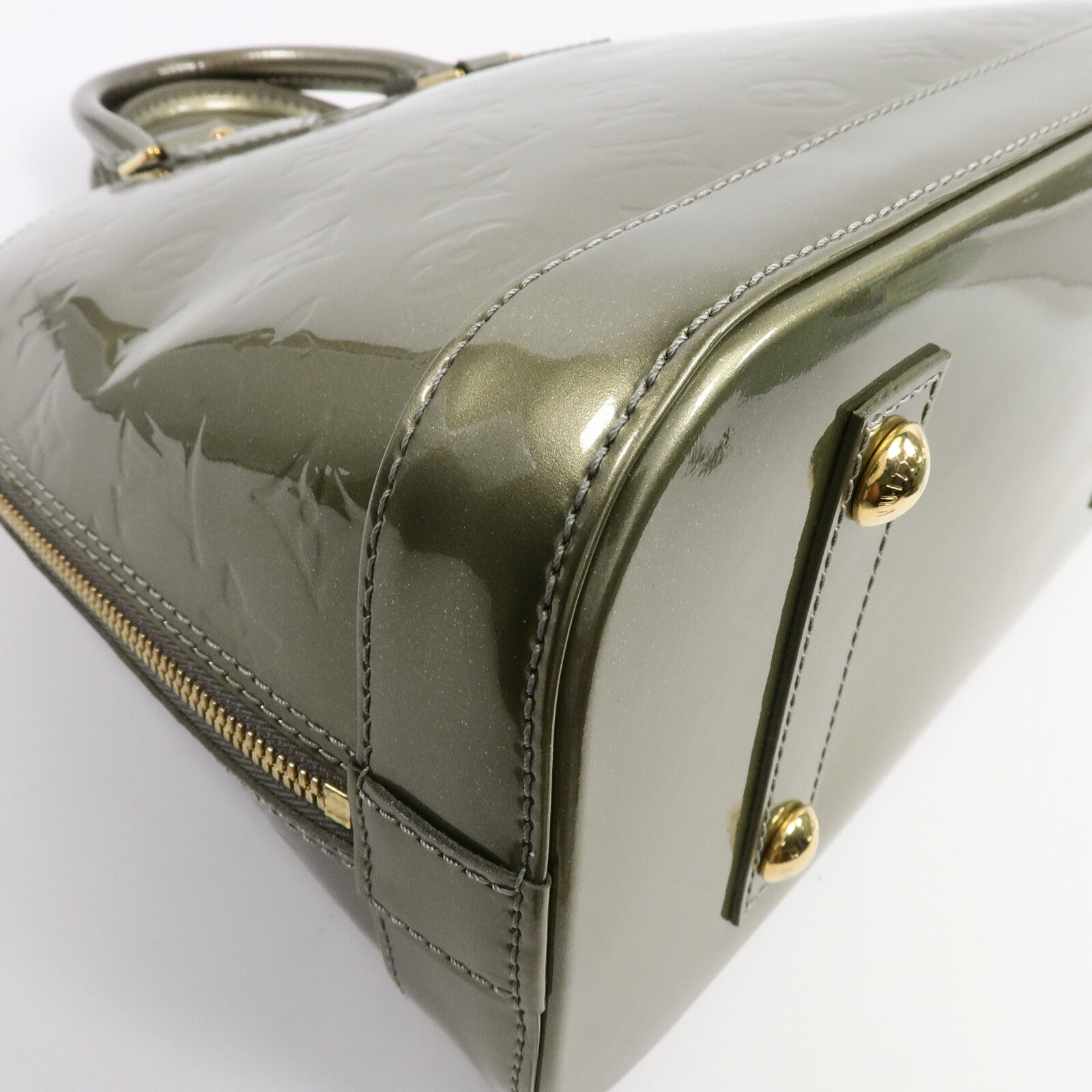 LOUIS VUITTON Monogram Vernis Alma PM手挽袋
