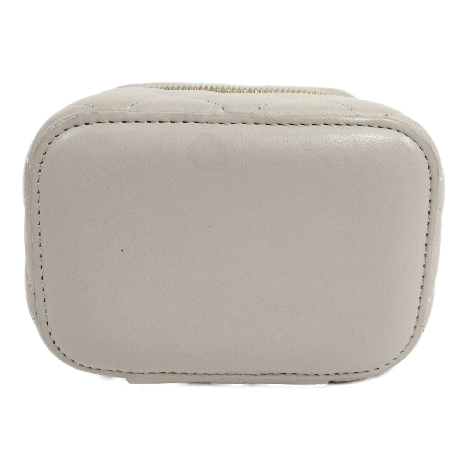 CHANEL 羊皮皮革Mini Handle Vanity Case鏈帶肩背袋