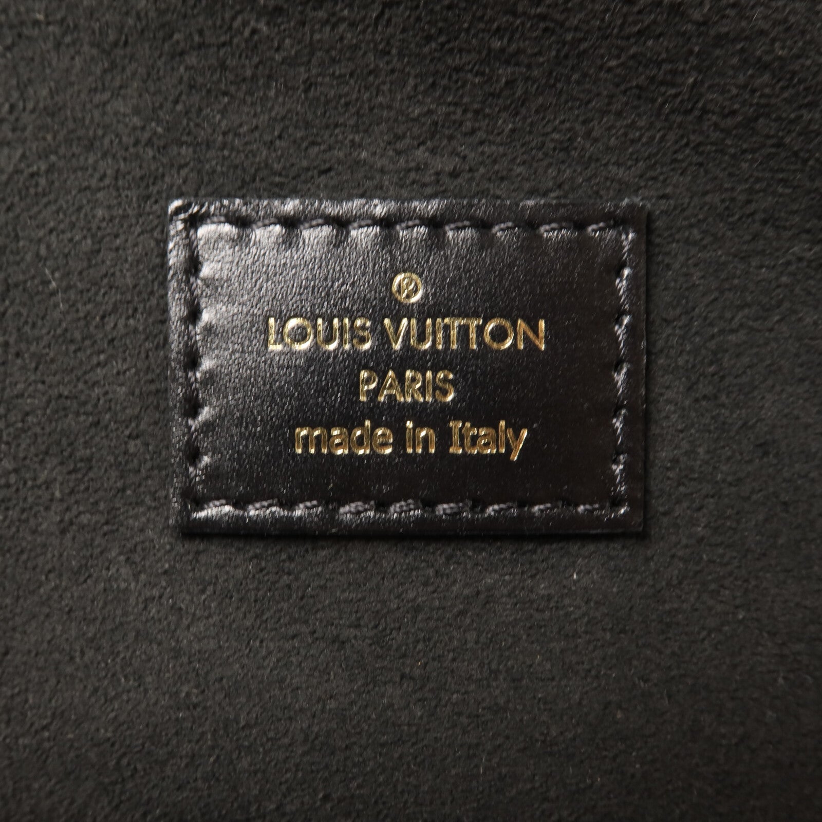 LOUIS VUITTON Monogram Reverse Vanity PM鏈帶手挽肩背兩用袋