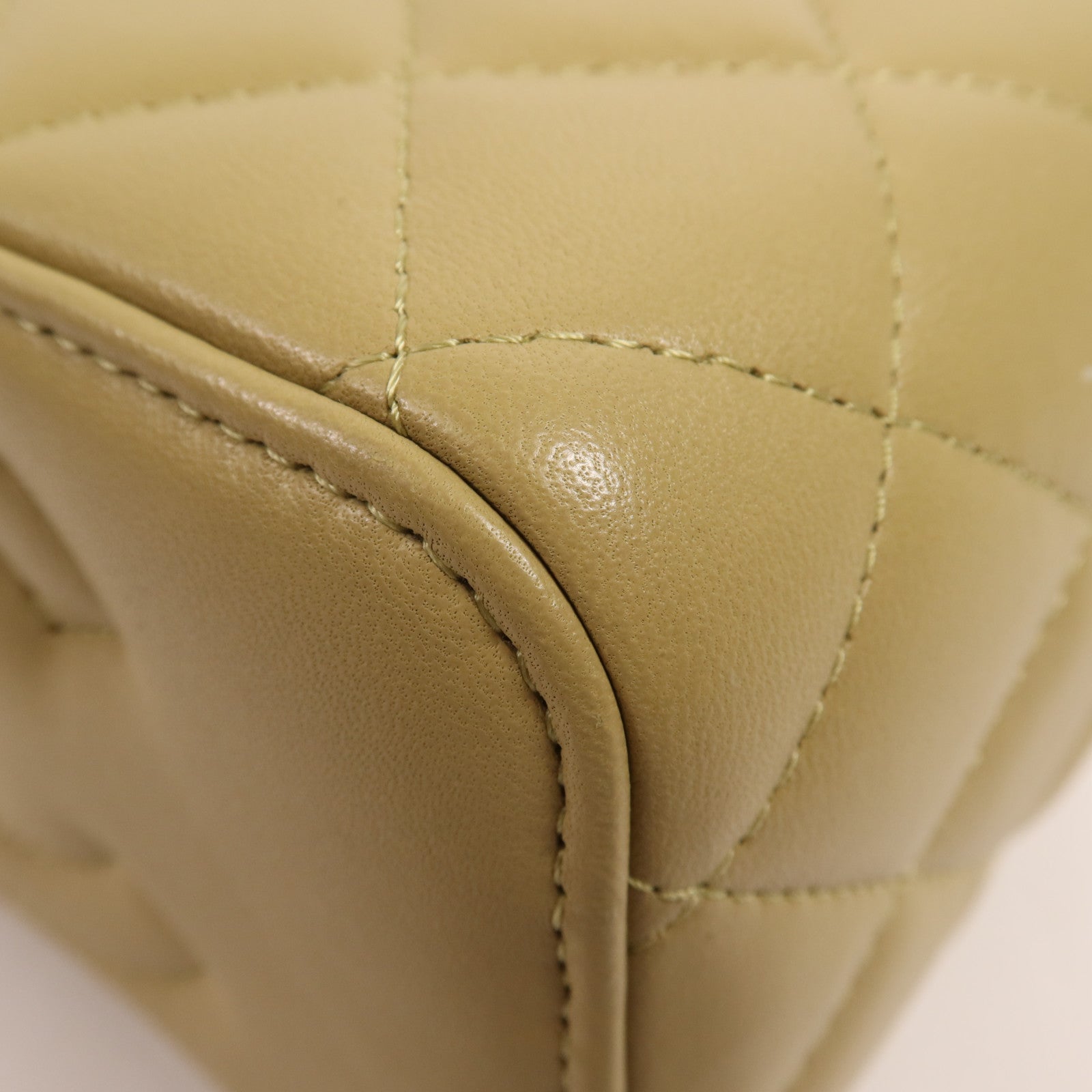 CHANEL 羊皮皮革Vanity Case金扣手挽肩背兩用袋