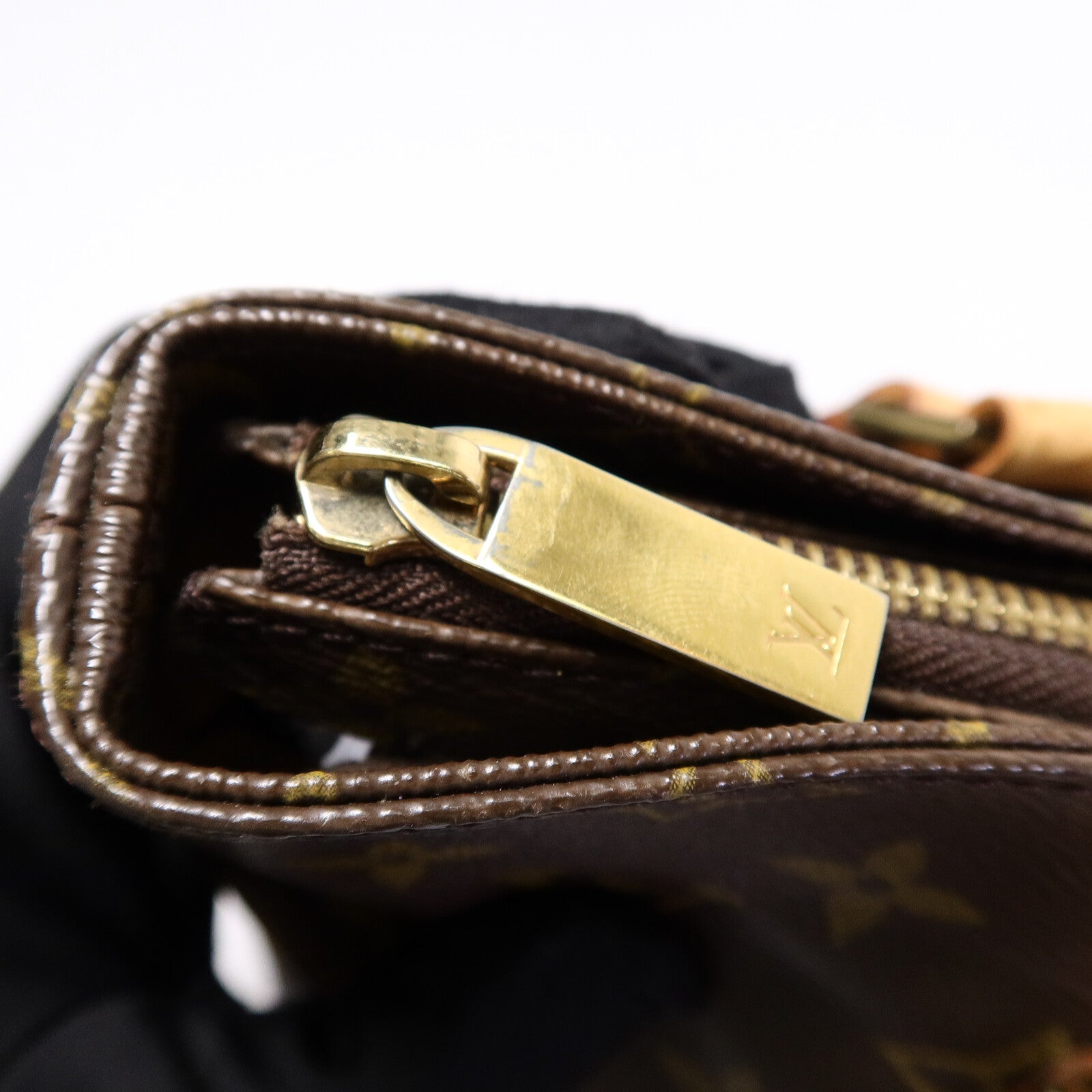 LOUIS VUITTON Monogram Cabas Piano金扣肩背袋