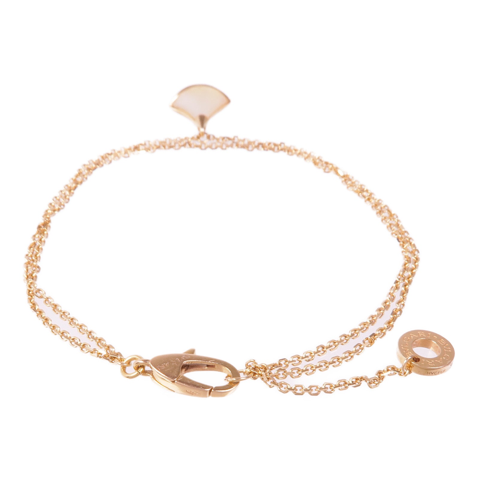BVLGARI 【激減優惠】18K玫瑰金/珍珠貝殼Divas Dream手鏈