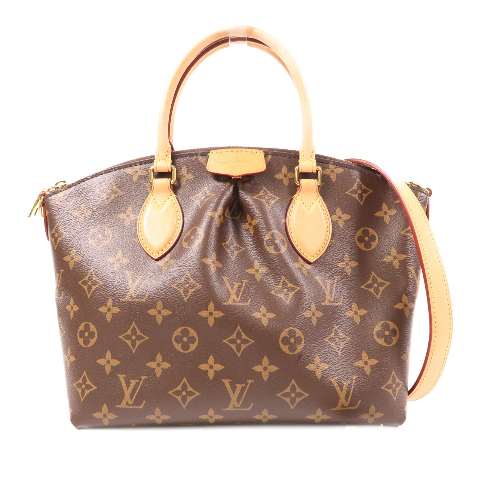LOUIS VUITTON Monogram Boetie金扣手挽肩背兩用袋