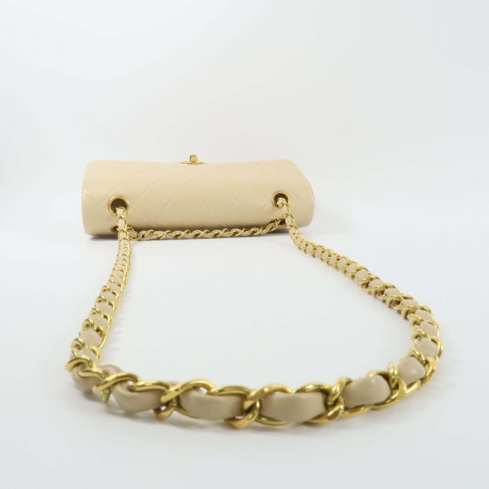 CHANEL 羊皮皮革Vintage Classic 23鏈帶肩背袋
