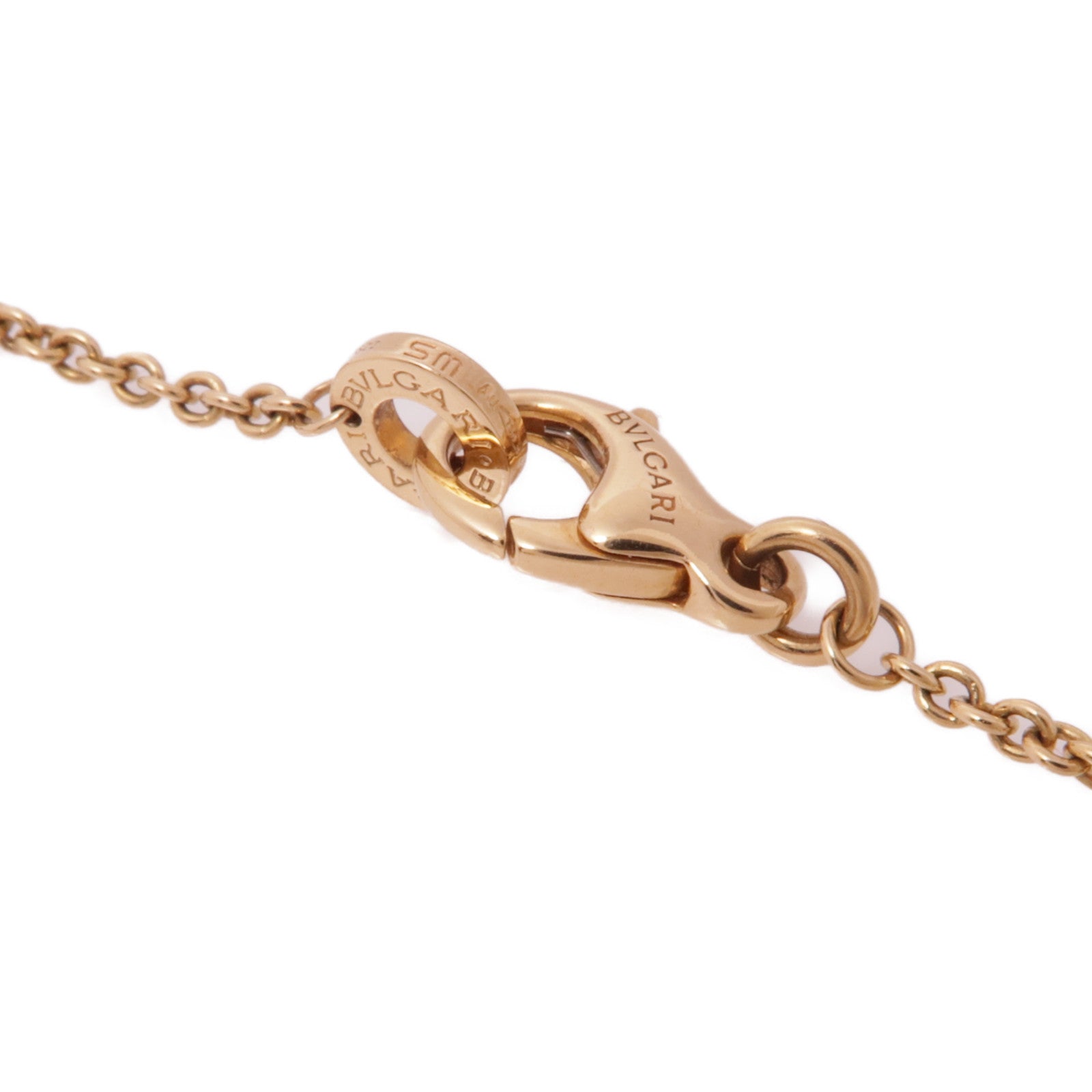 BVLGARI 18K玫瑰金/陶瓷B-zero1 Bracelet手鏈