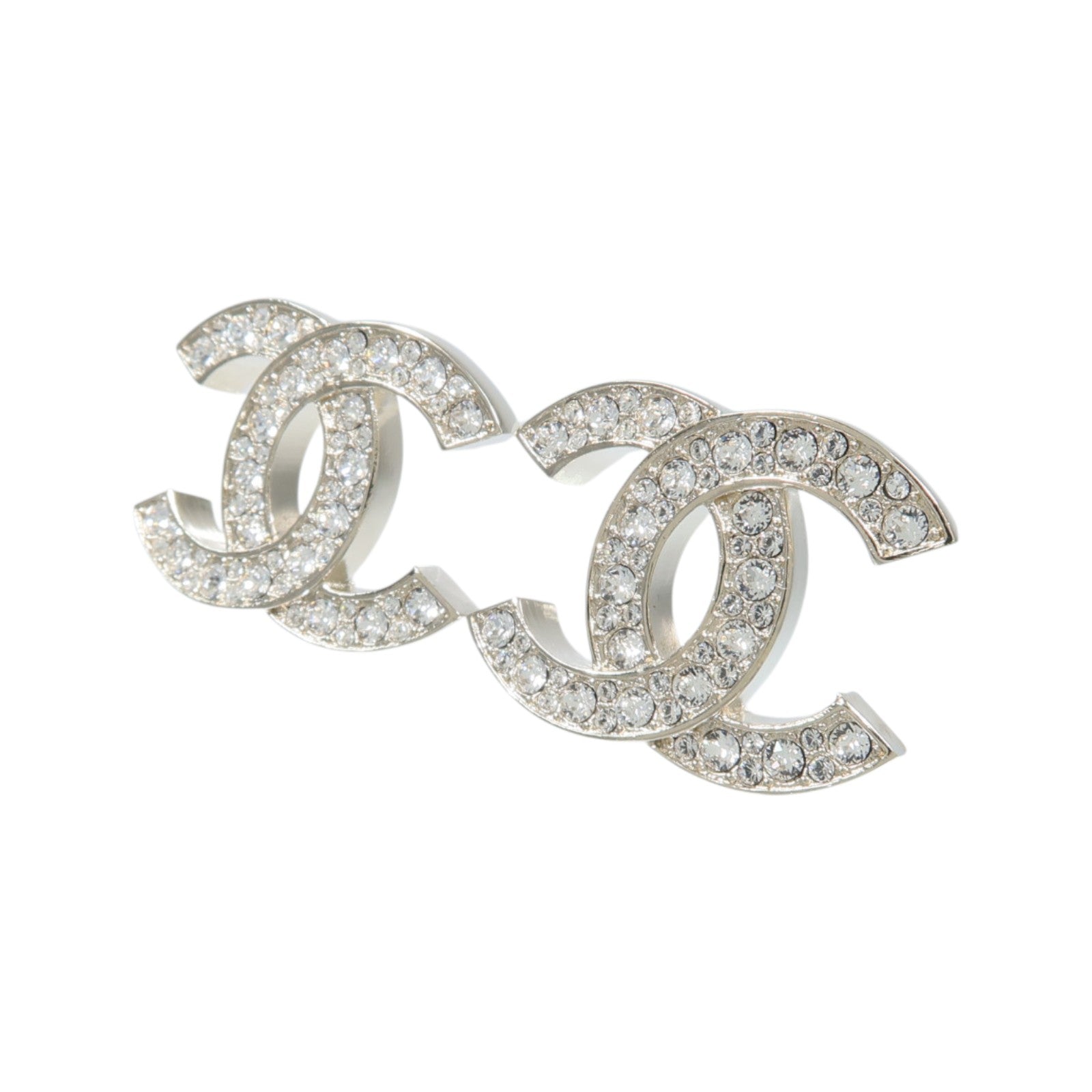 CHANEL 金屬Classic CC Stud Earrings耳環