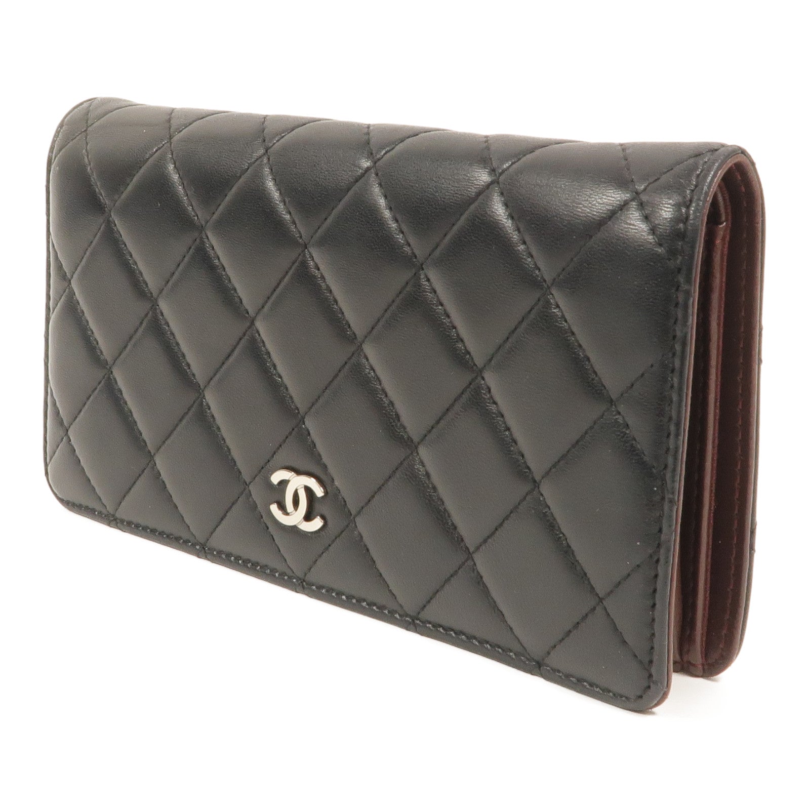 CHANEL 羊皮皮革Long Wallet長錢包
