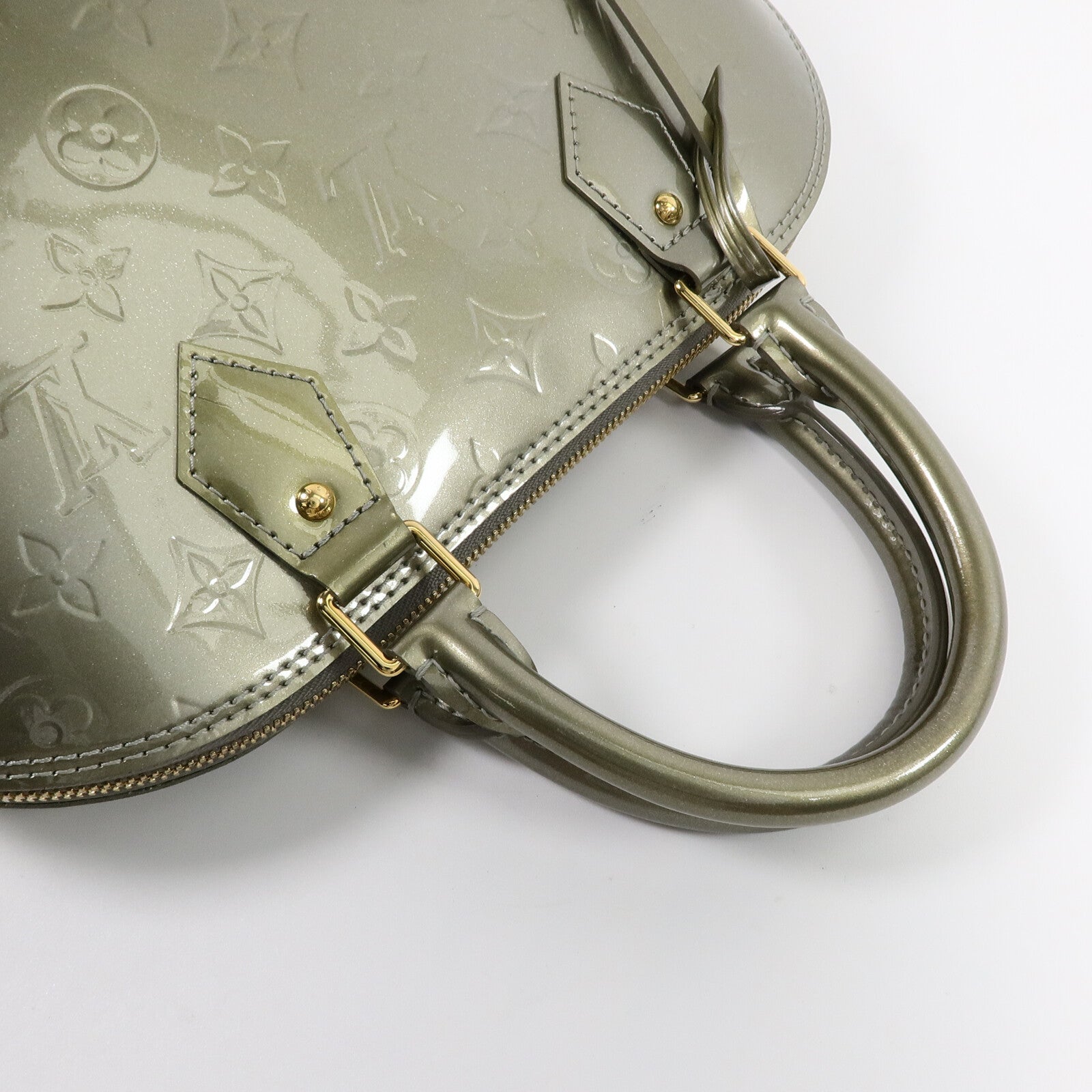 LOUIS VUITTON Monogram Vernis Alma PM手挽袋