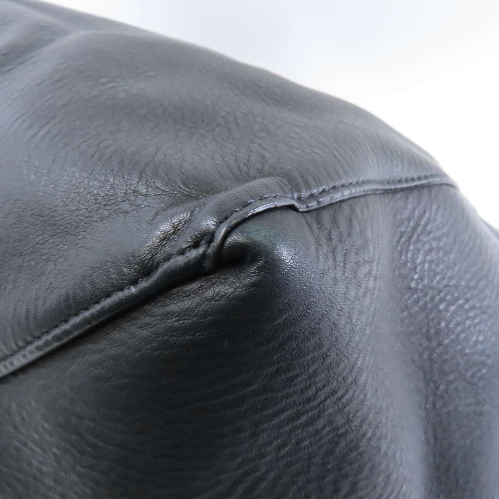CELINE 牛皮皮革Tote Bag金扣手挽袋黑色
